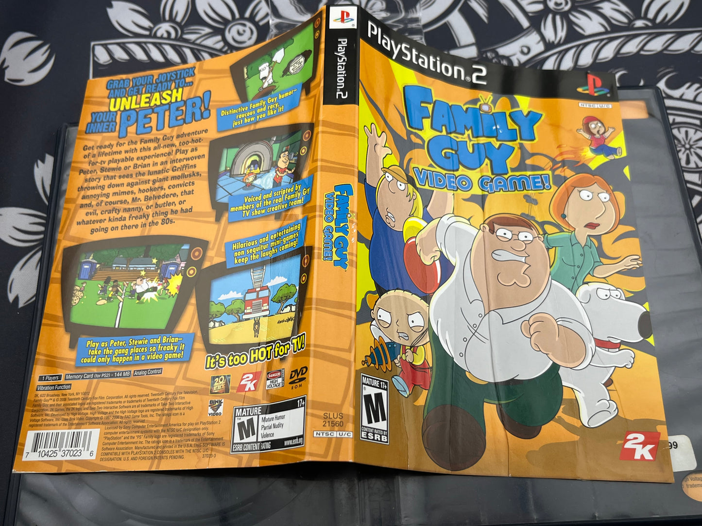 Family Guy PS2 CIB