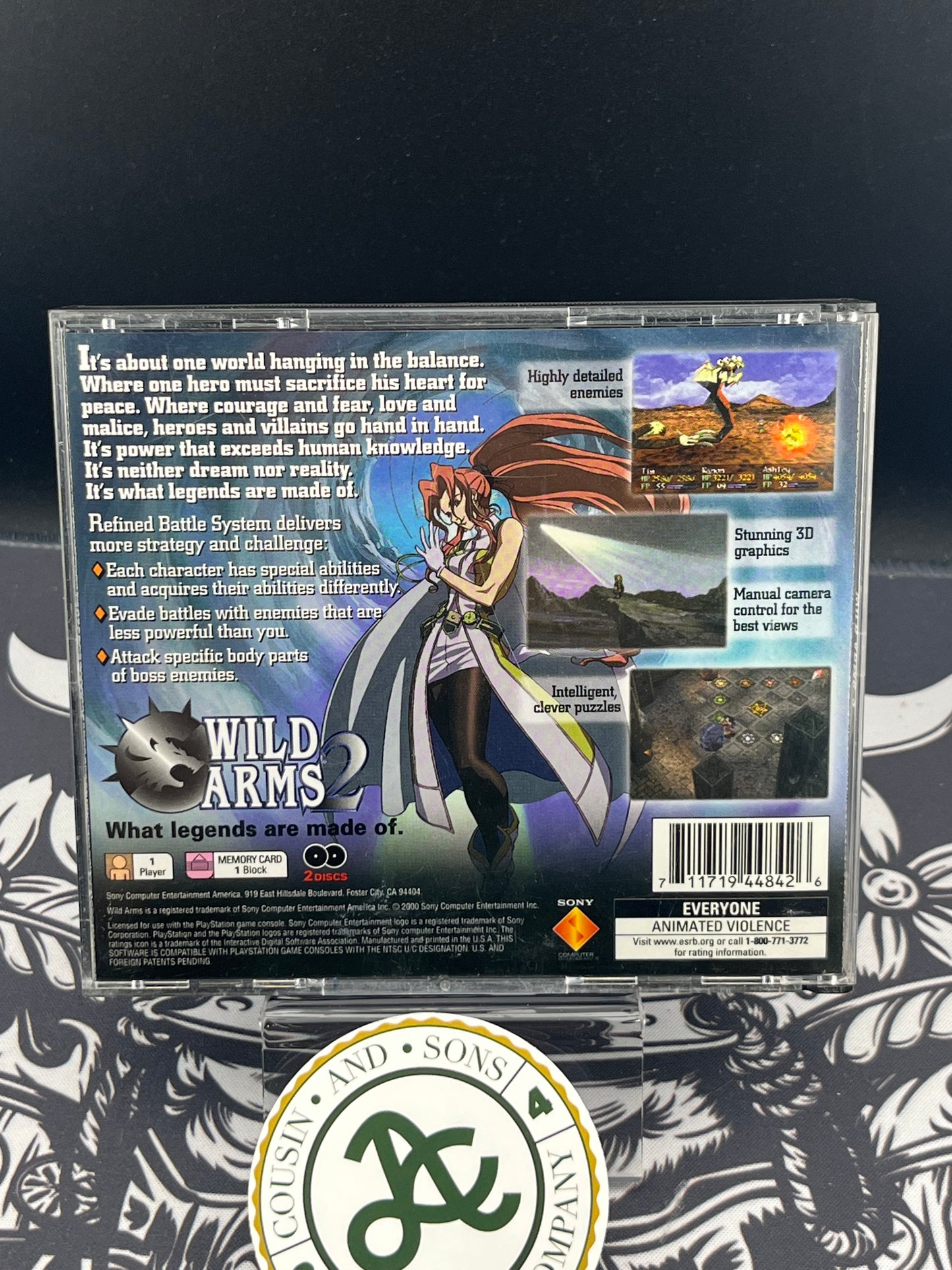 Wild Arms 2 PlayStation One CIB