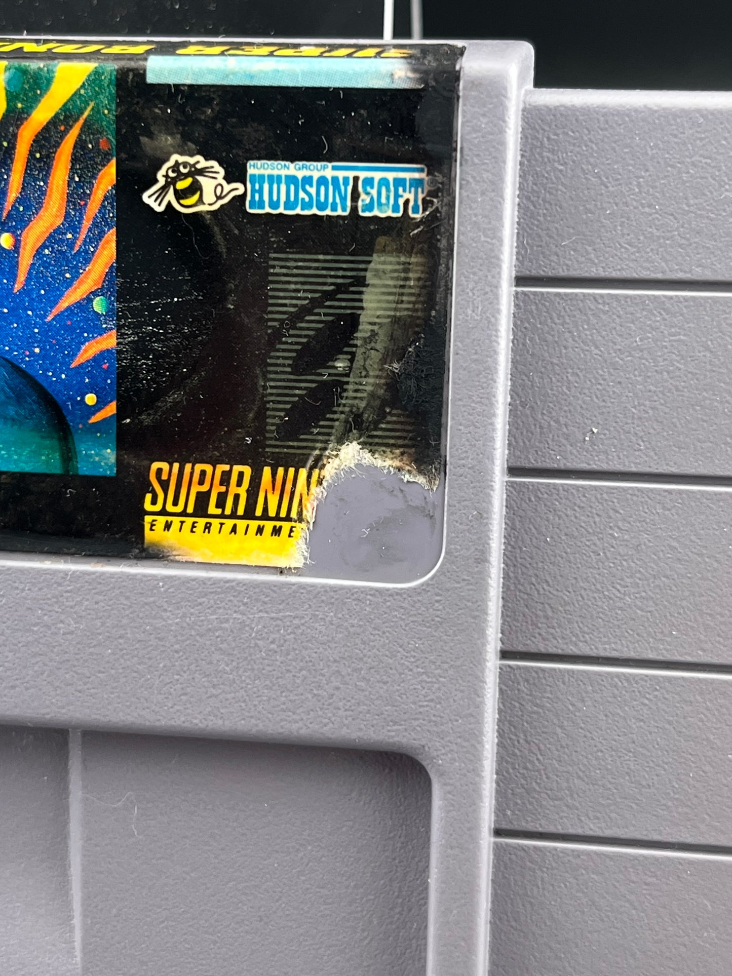 Super Bonk SNES Loose