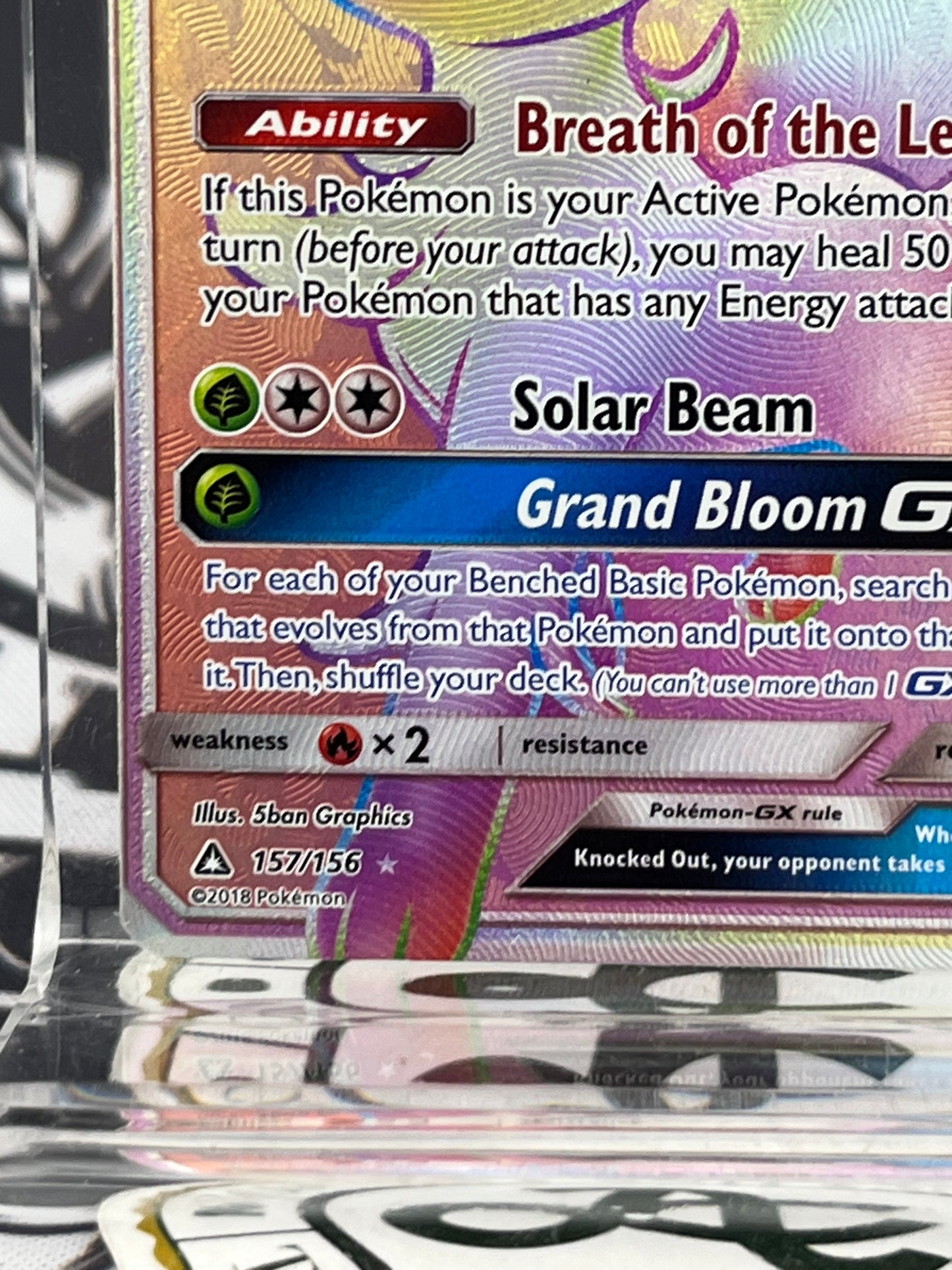Leafeon GX 157/156 NM
