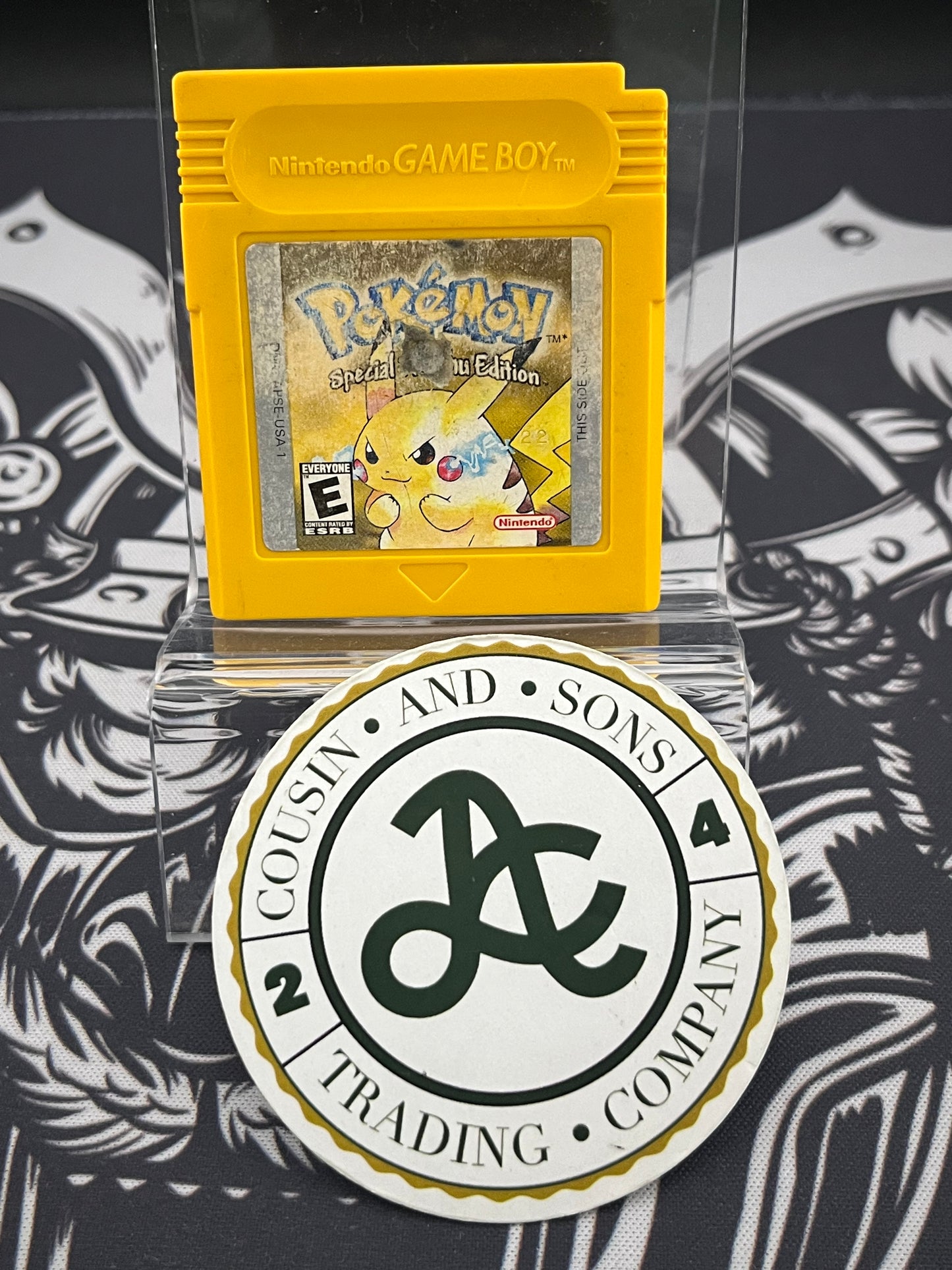 Pokémon Yellow Gameboy Loose bad Label