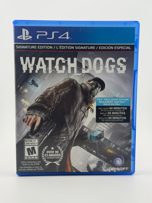 Watch Dogs PS4 CIB