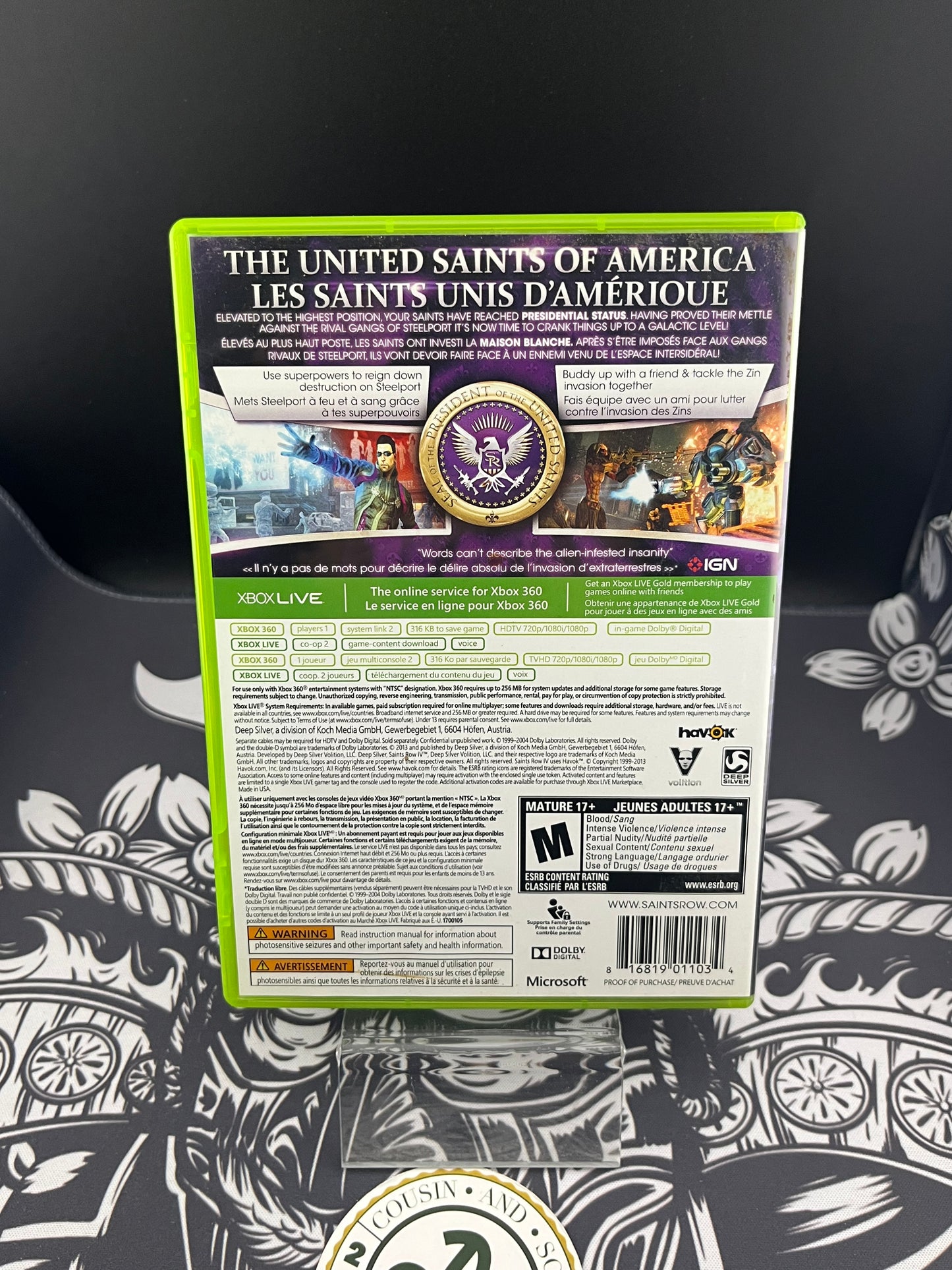 Saints Row IV Xbox 360 CIB