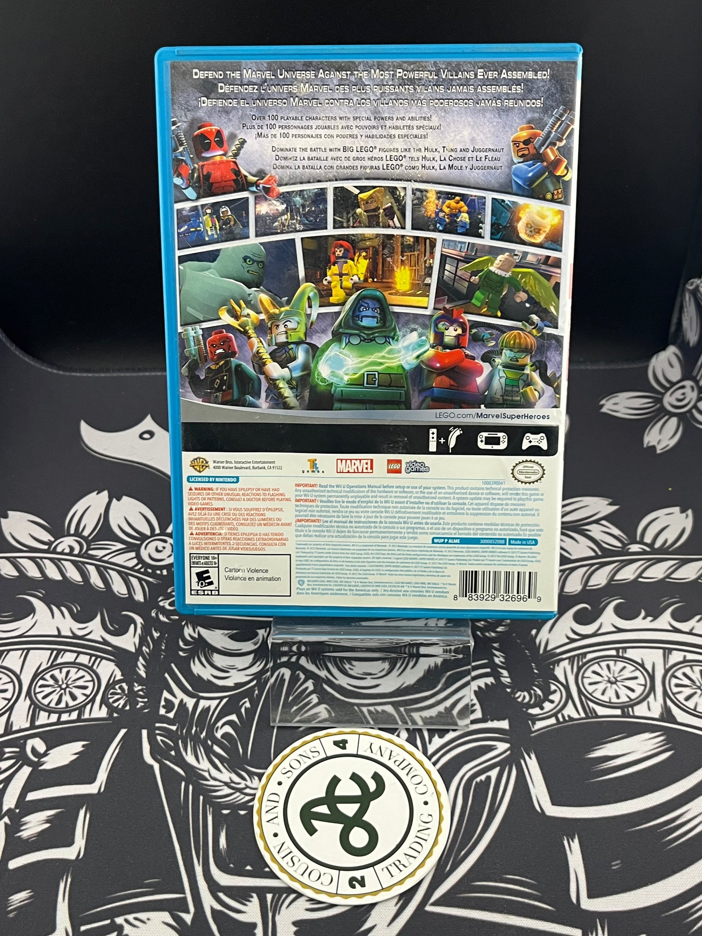 Lego Marvel Super Heroes Wii U CIB