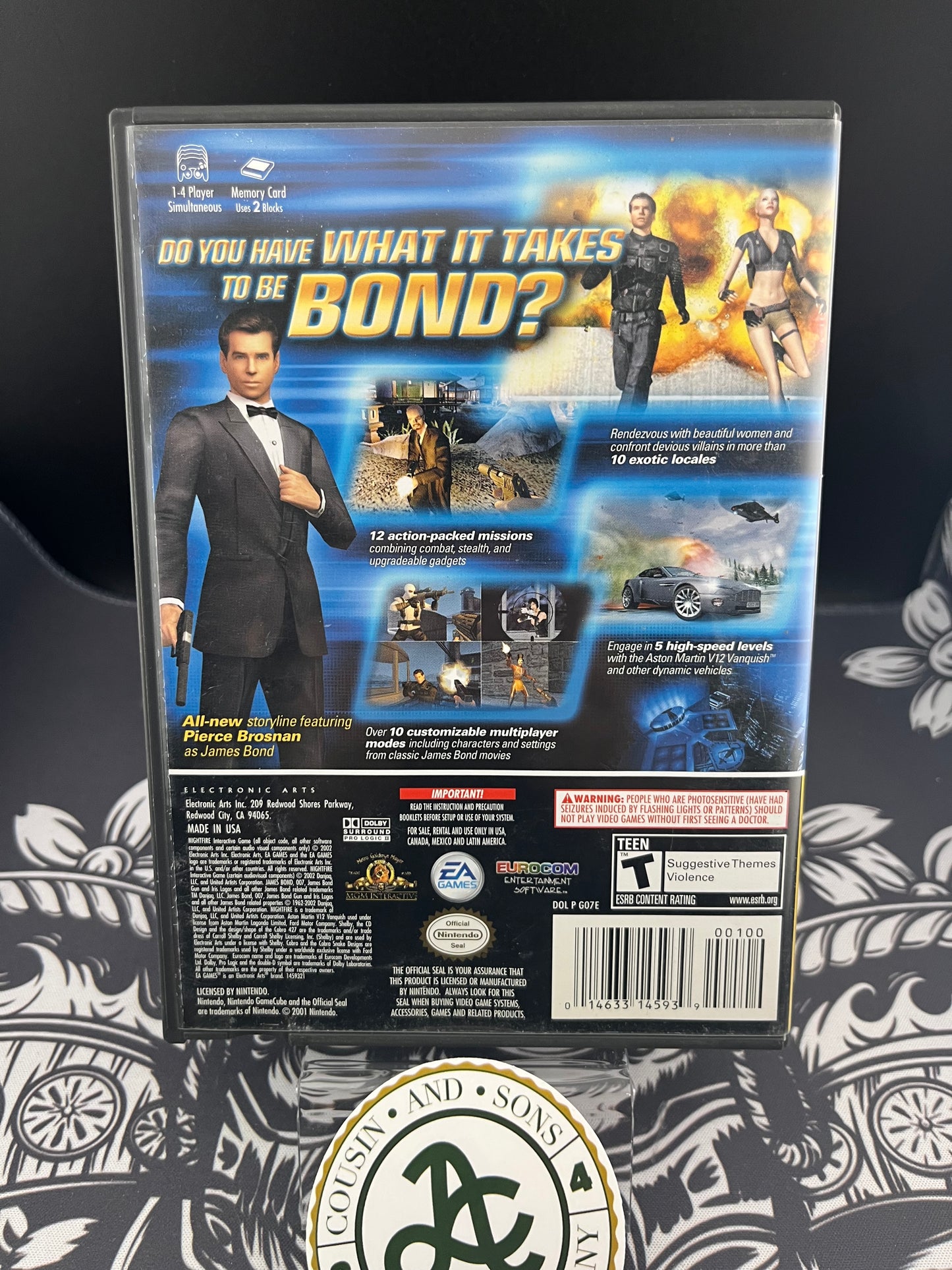 007 Nightfire Player Choice GameCube CIB