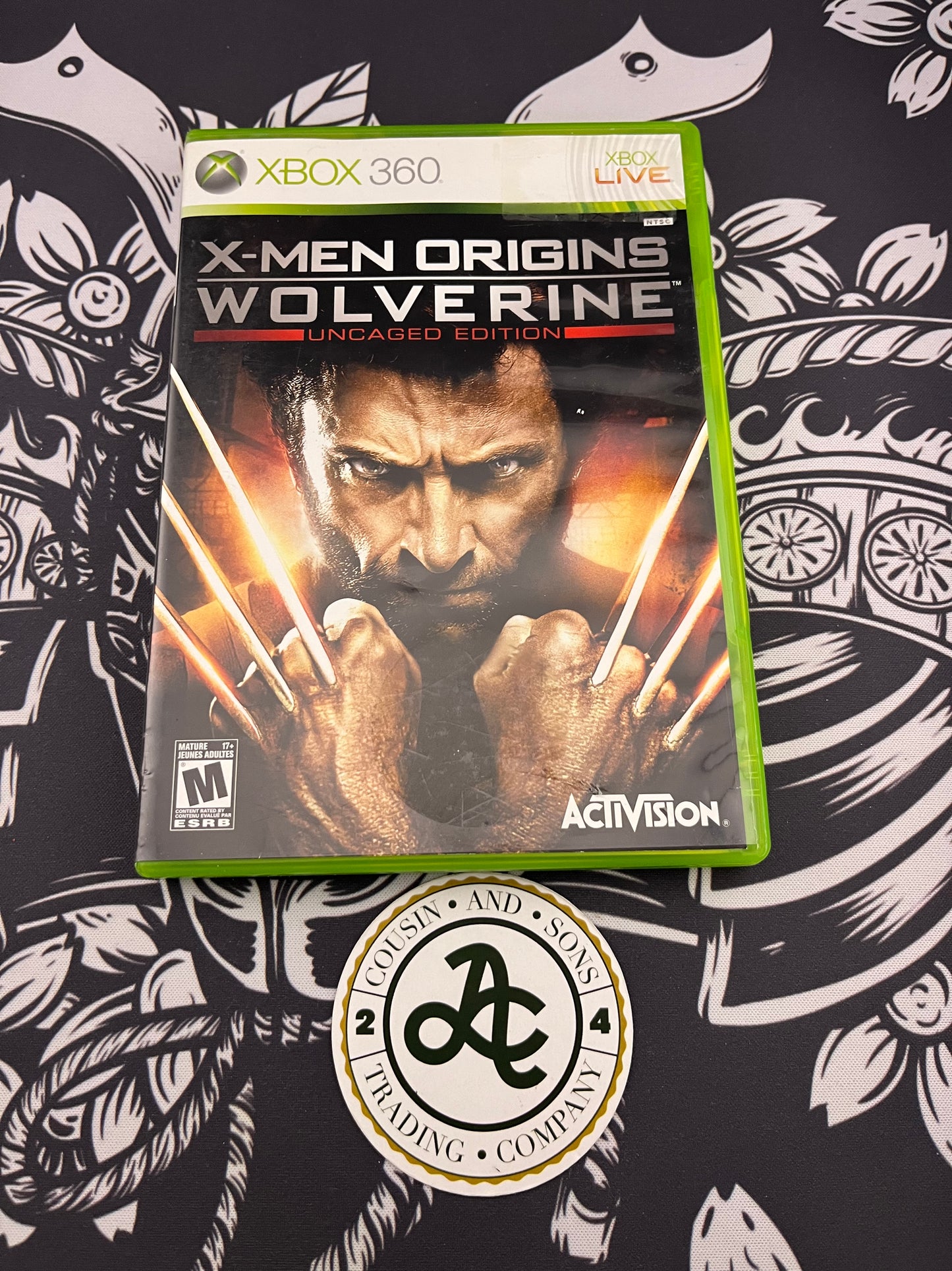 X Men Origins Wolverine Xbox 360 CIB