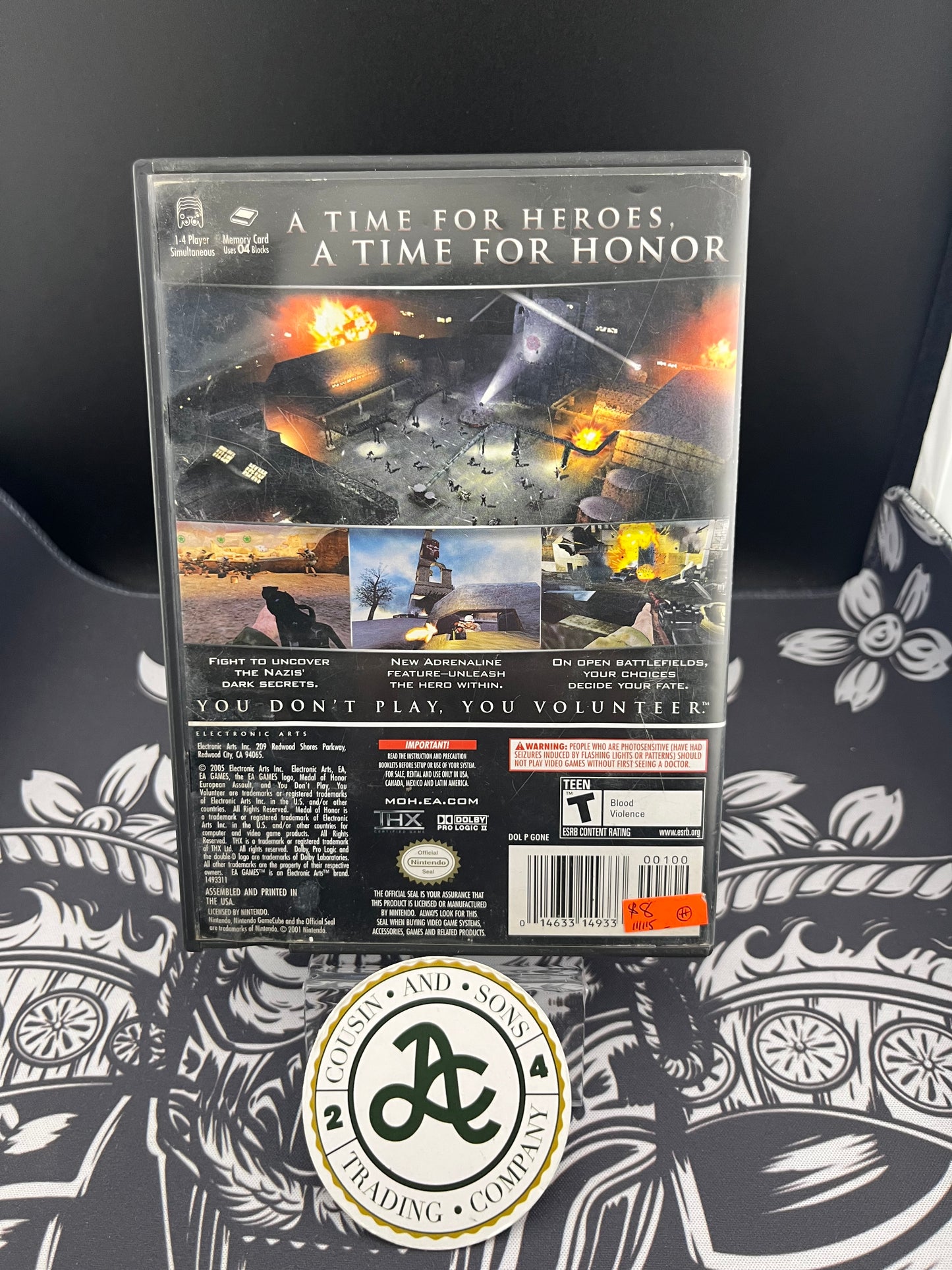 Medal of Honor European Assault GameCube CIB