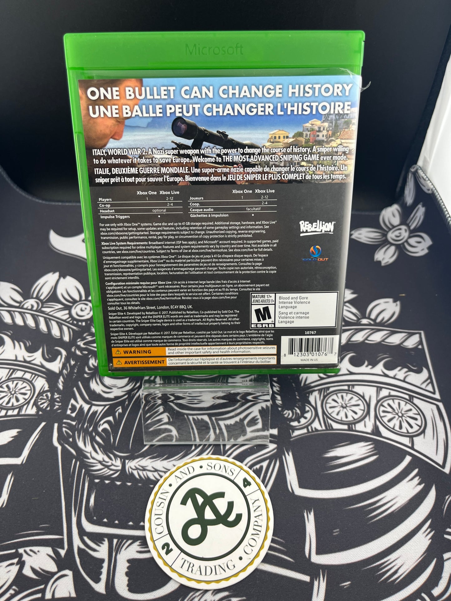 Sniper Elite 4 Xbox One CIB