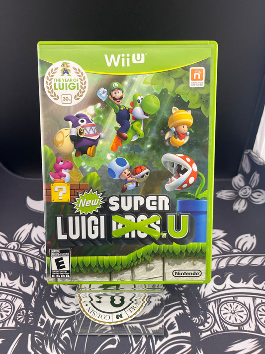 New Luigi U Wii U CIB