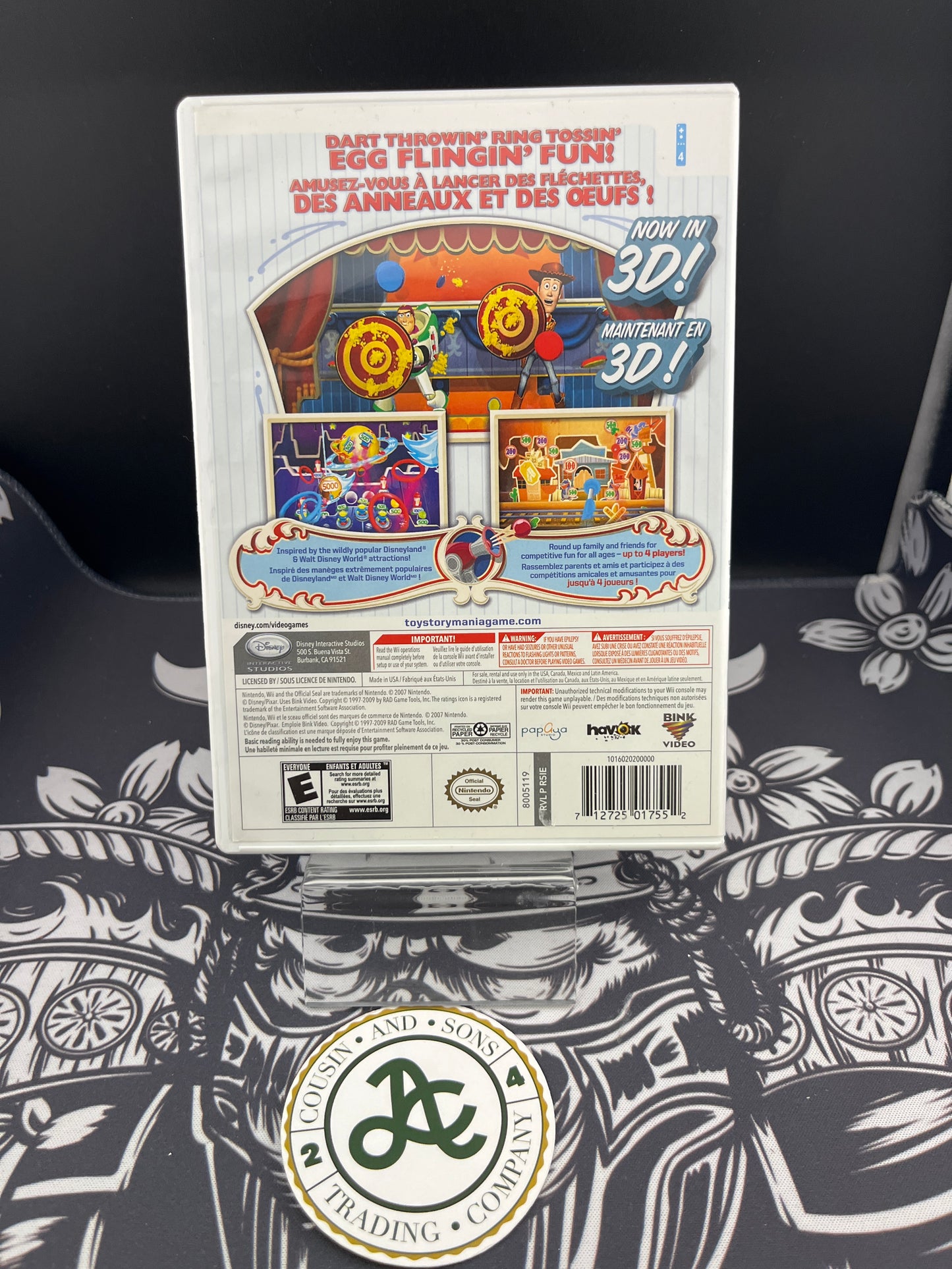 Toy Story Mania Wii CIB