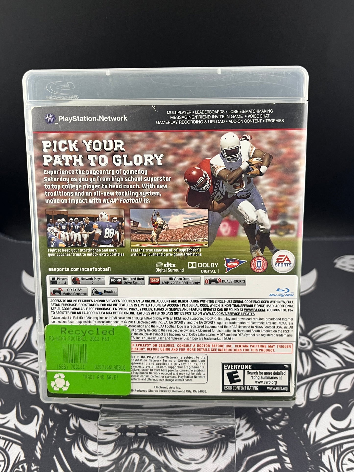 NCAA Football 12 PS3 CIB