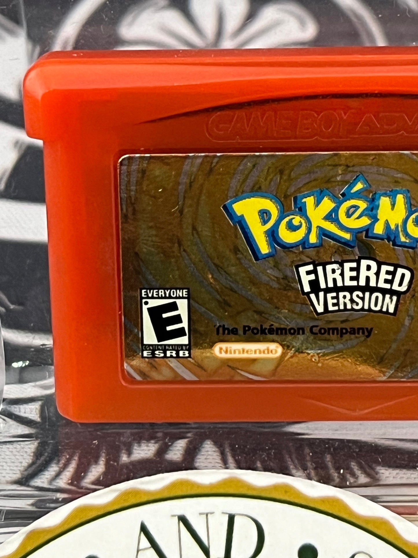Pokémon Firered GBA Loose okay Label