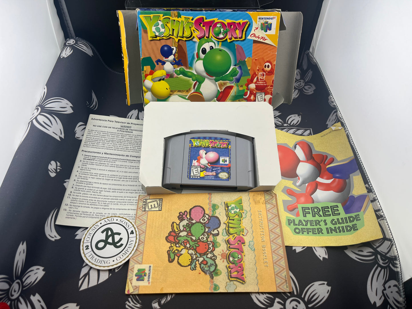 Yoshi Story N64 CIB