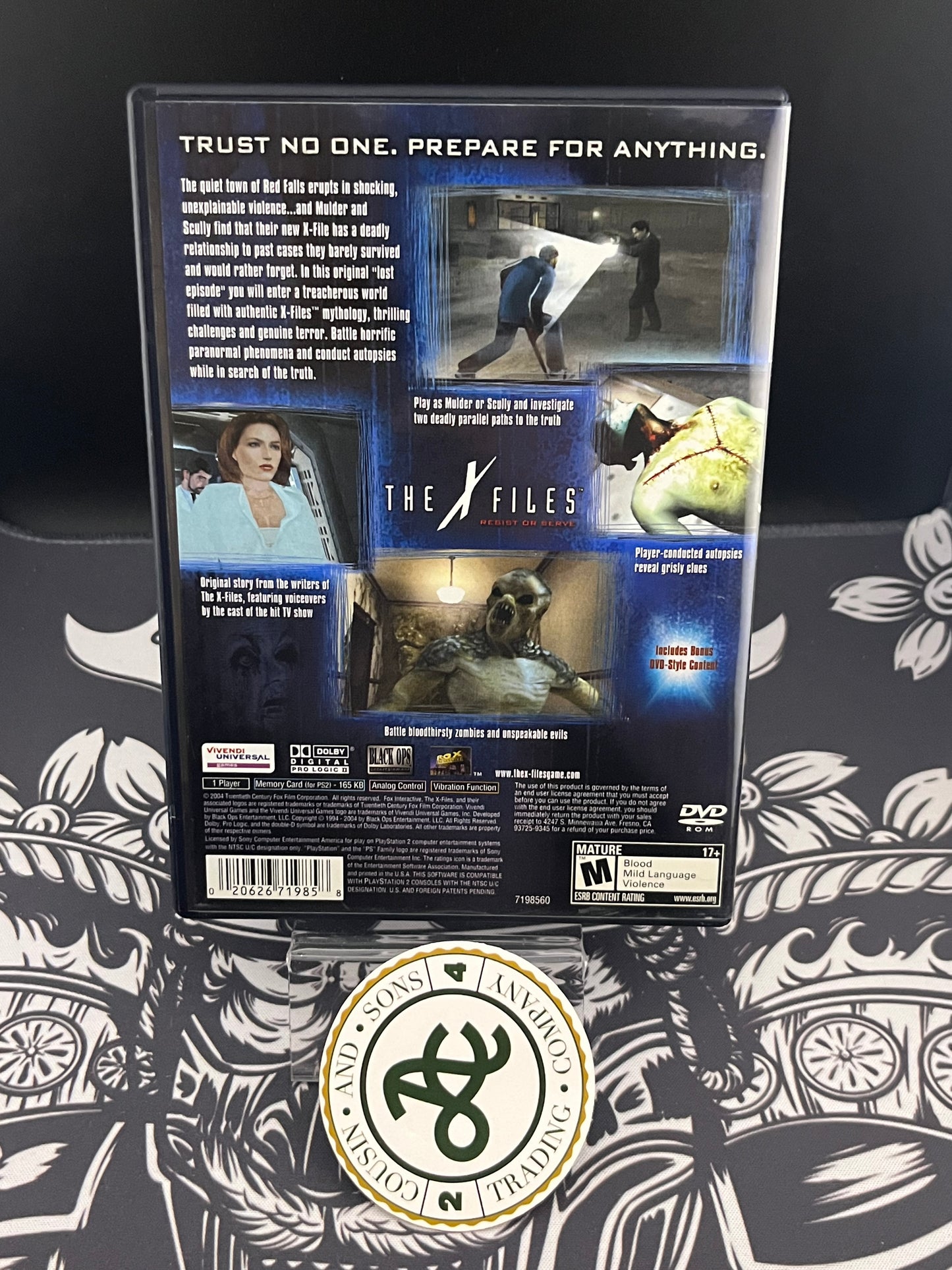 The X Files PS2 CIB