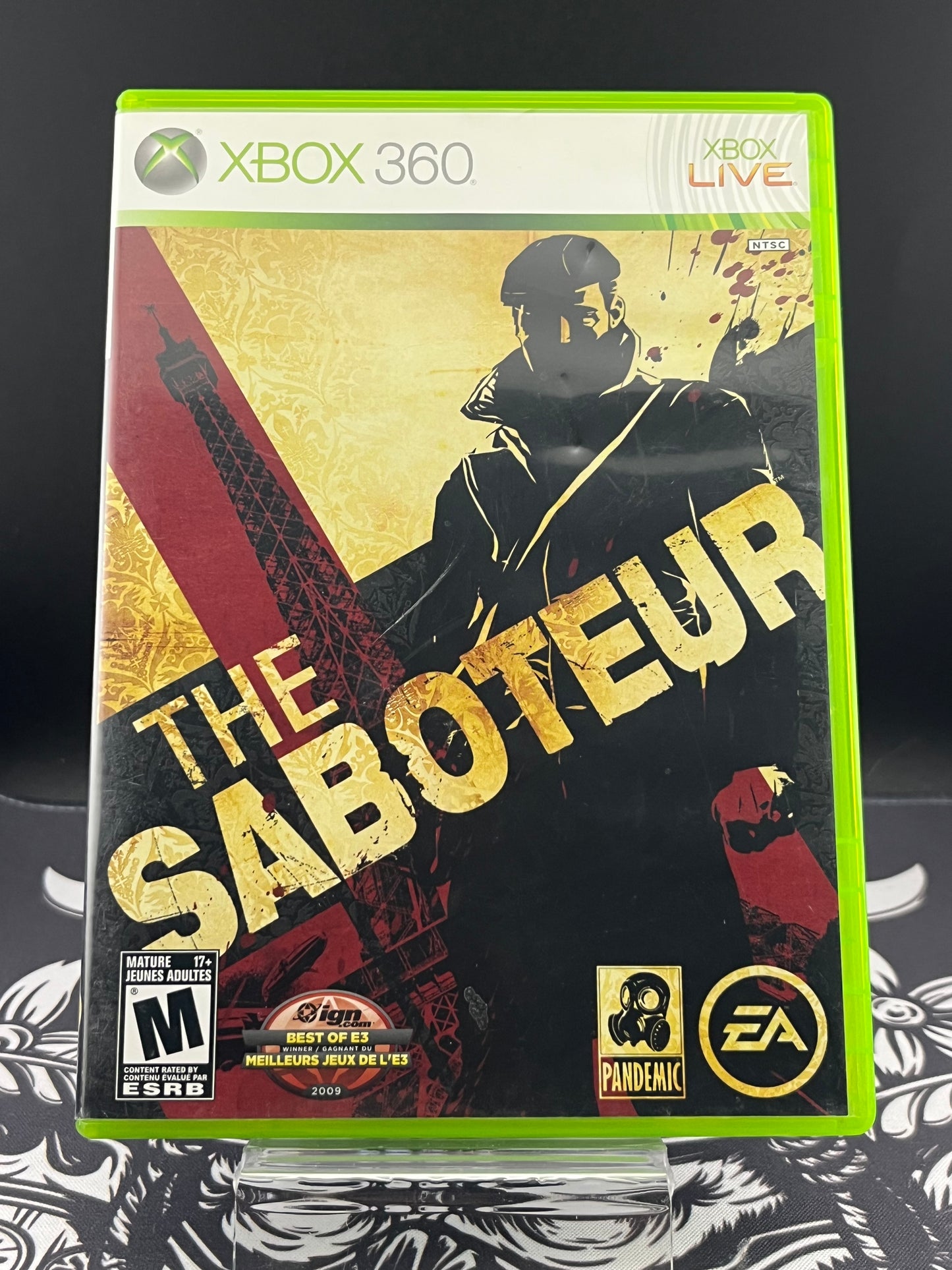 The Saboteur No Manual Xbox 360 CIB