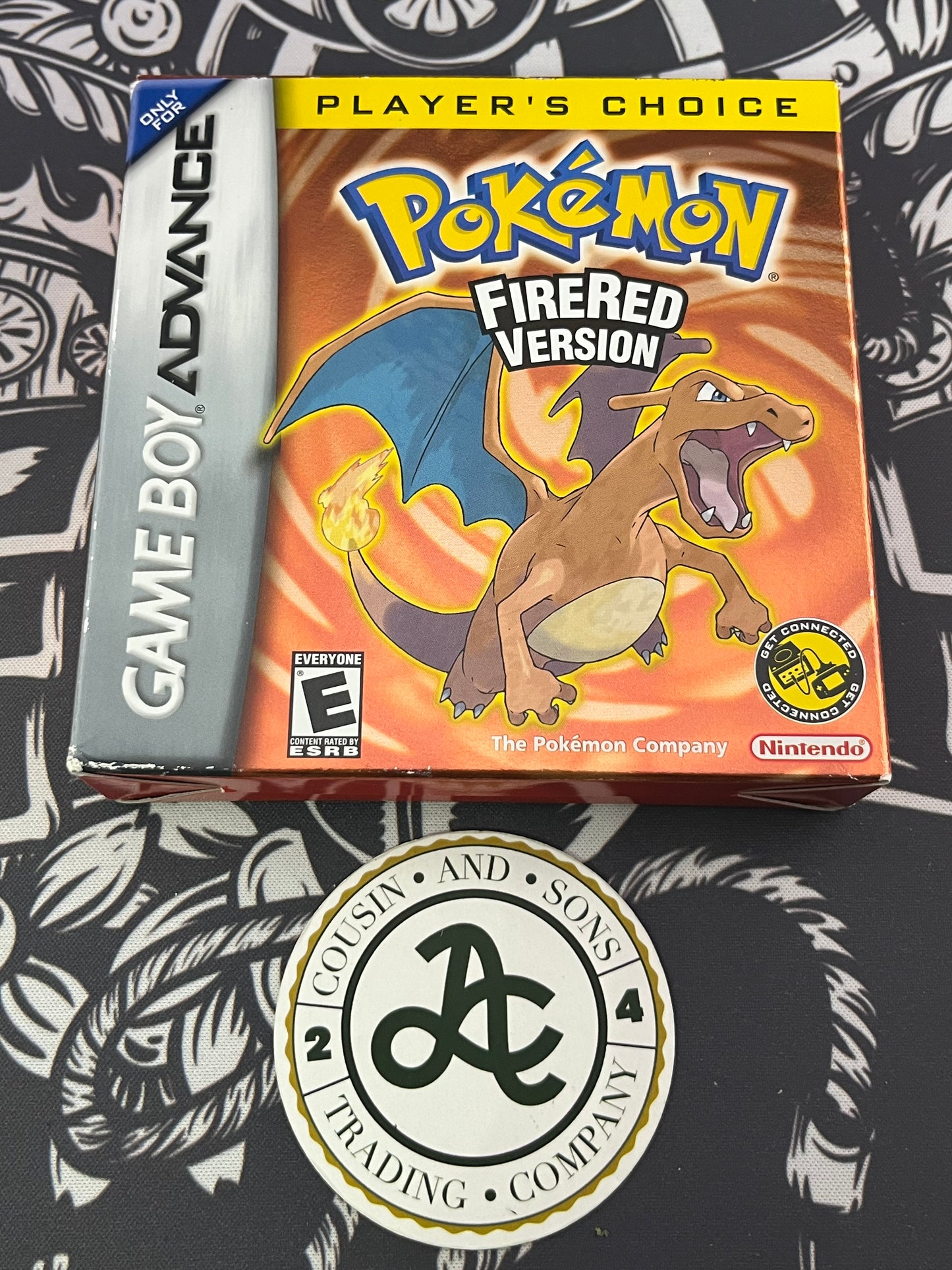 Pokémon FireRed Player Choice Almost CIB