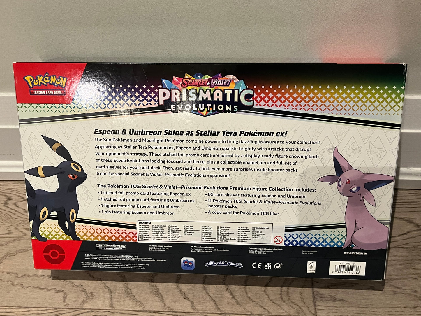 Pokemon Prismatic Evolutions Premium Figure Collection