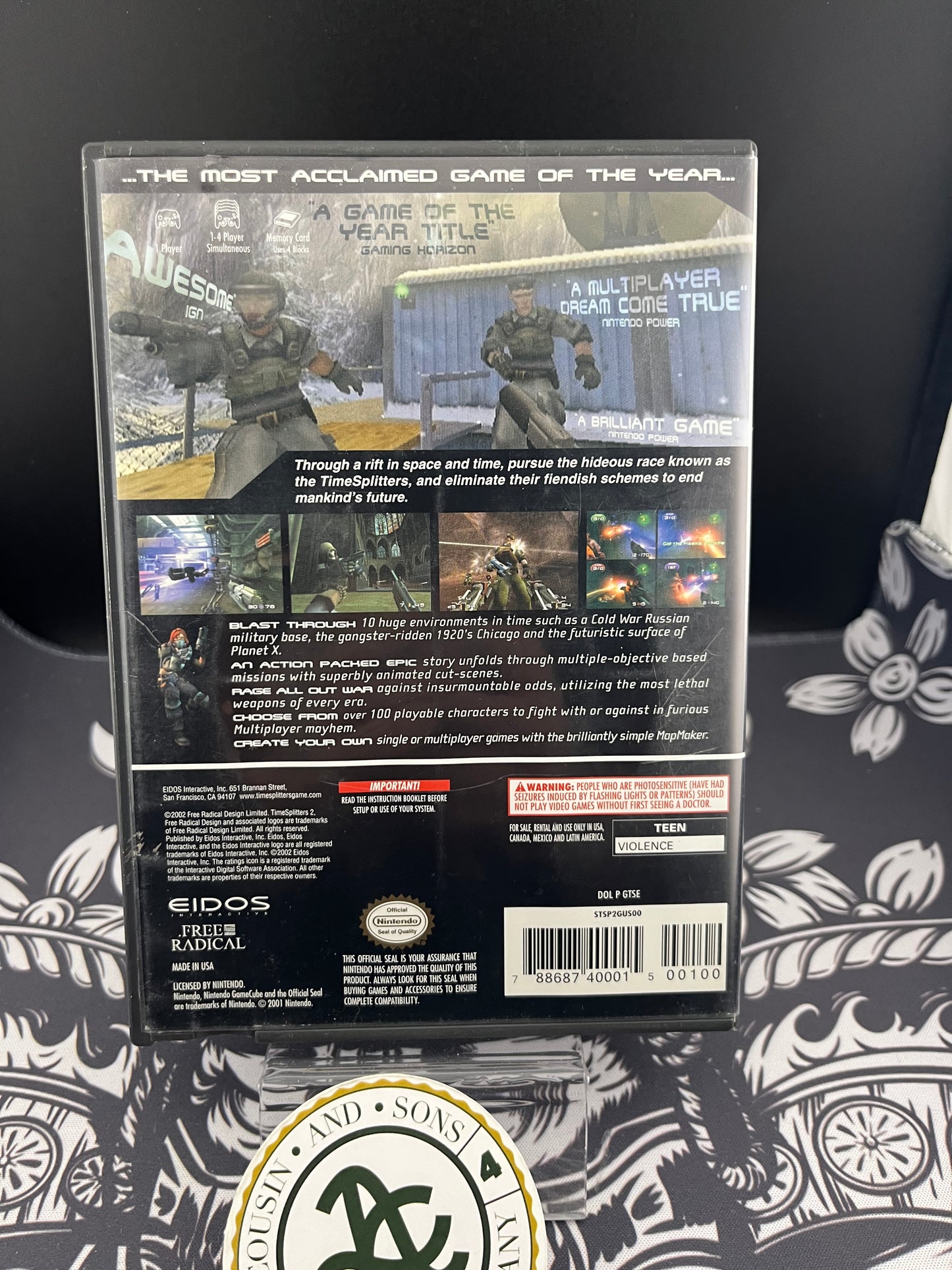 Time Splitters 2 GameCube CIB