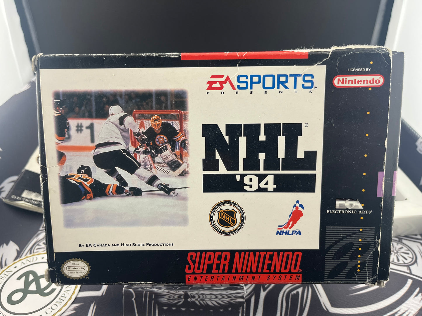 NHL 94 SNES CIB