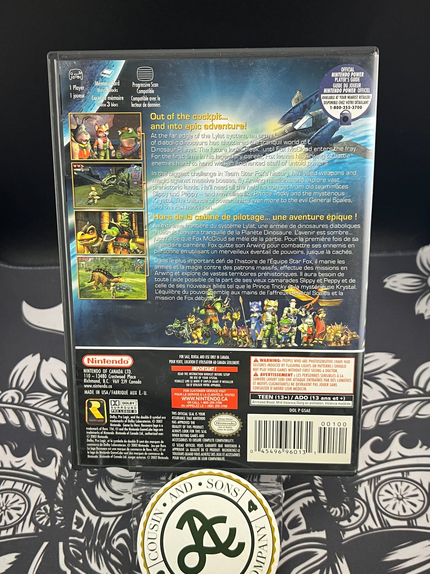 Starfox Adventures GameCube GC CIB