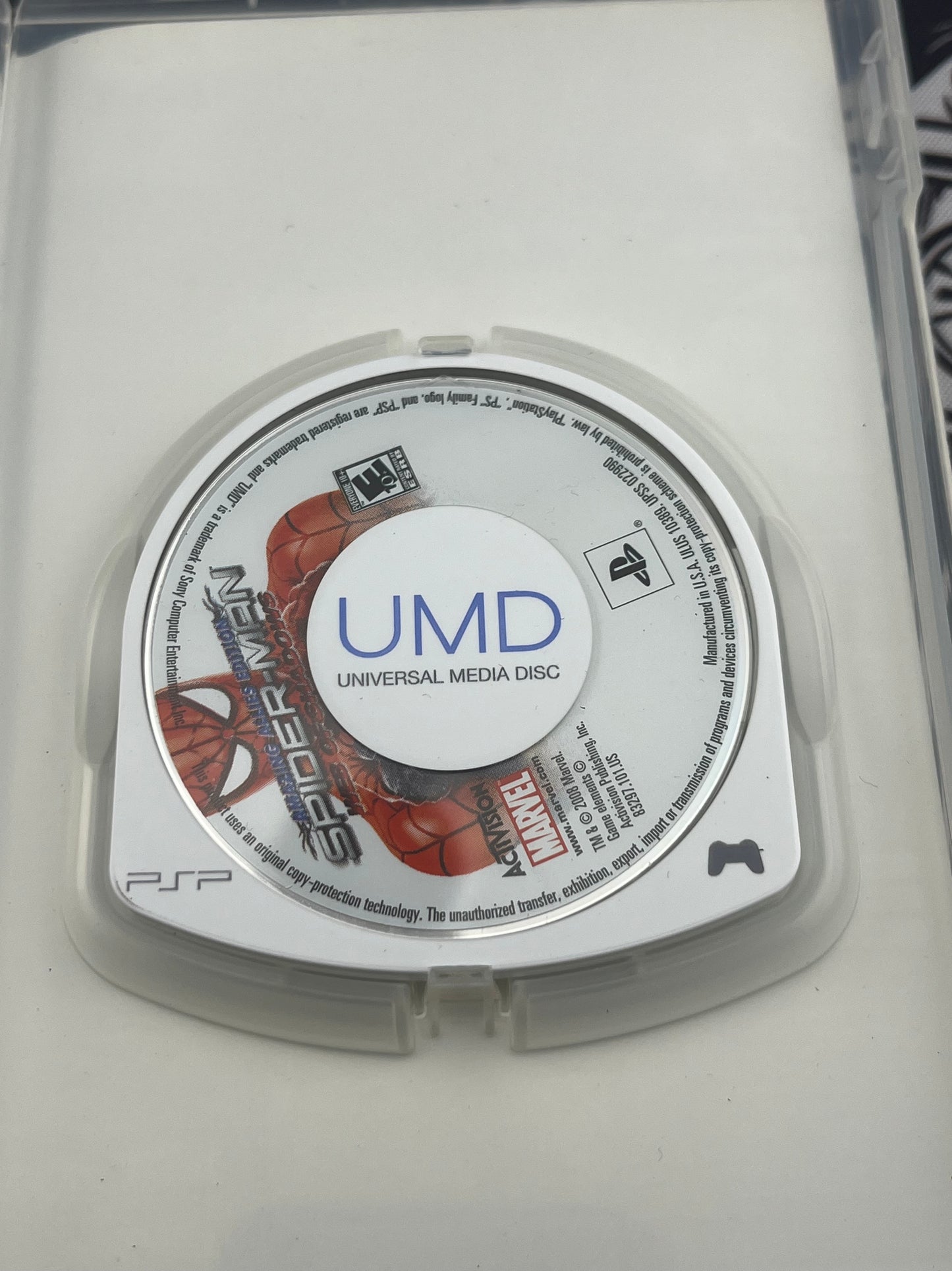 Spider-Man Web of Shadows PSP CIB
