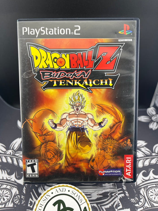 Dragonball Z Budokai Tenkaichi PS2 No Manual