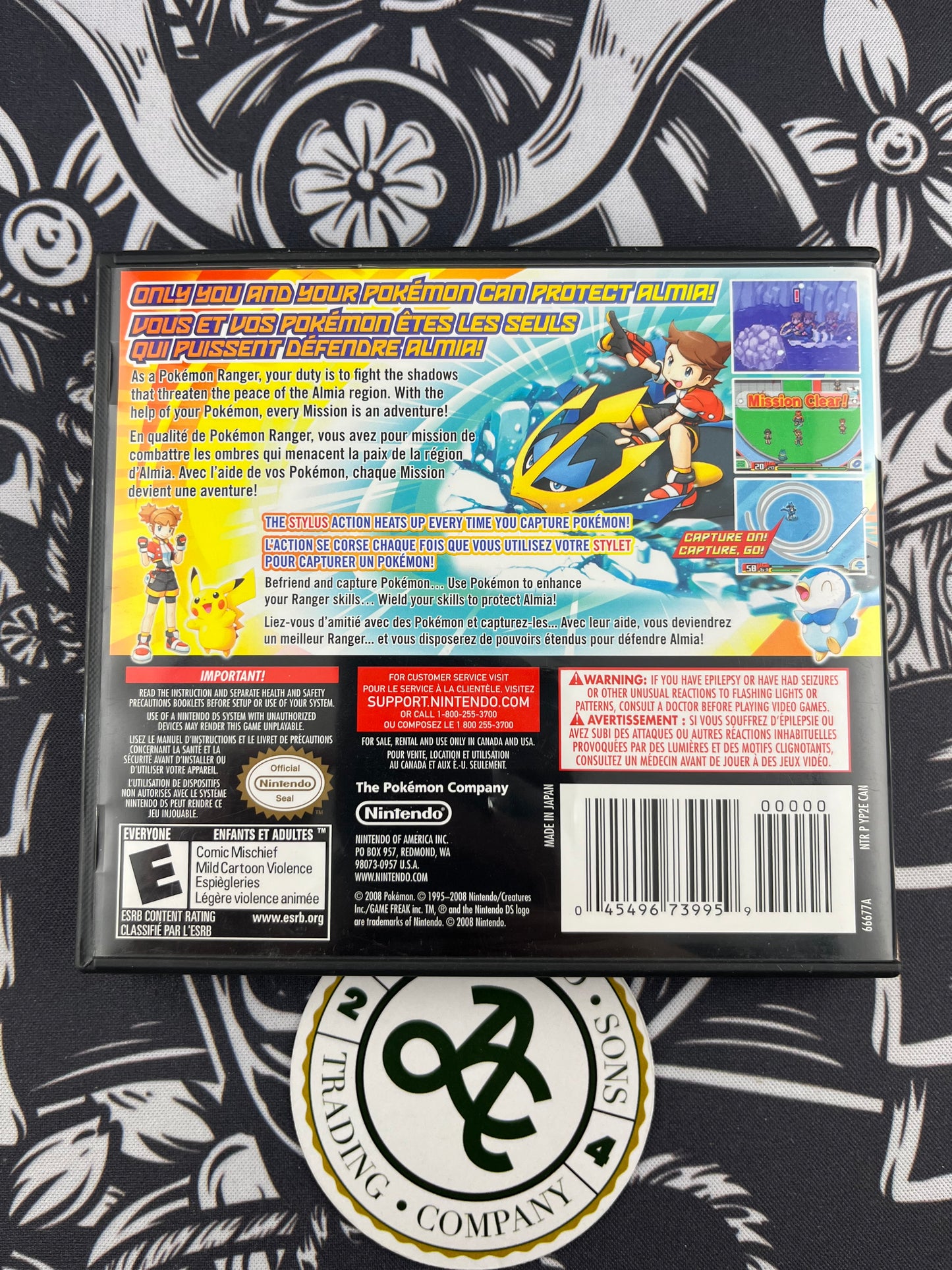 Pokémon Ranger Shadows of Alma DS CIB