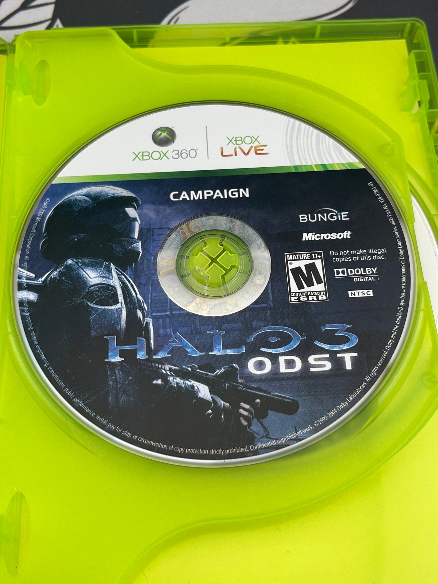 Halo 3 ODST Xbox 360 CIB
