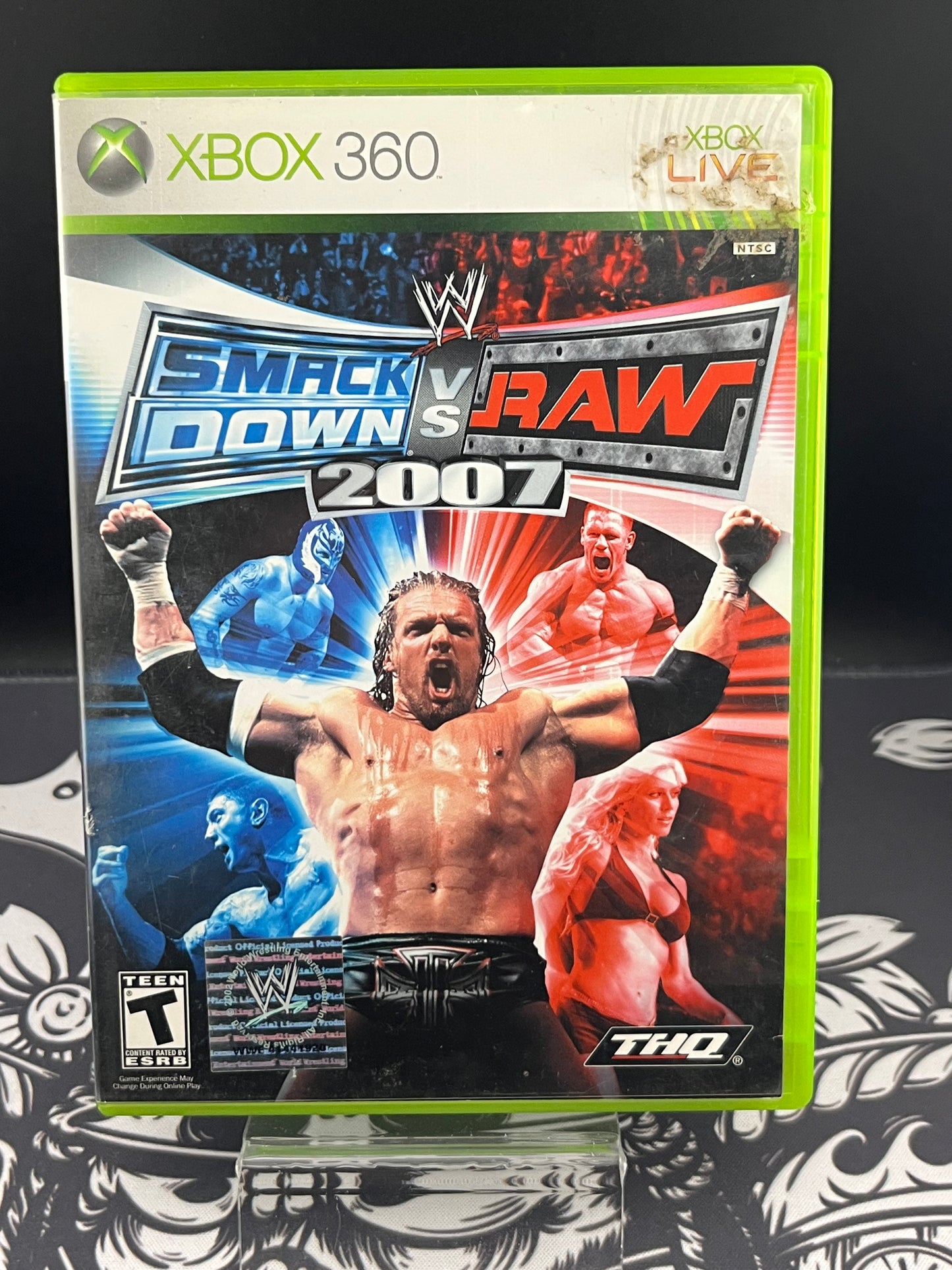 Smackdown Vs Raw 2007 Xbox 360 CIB