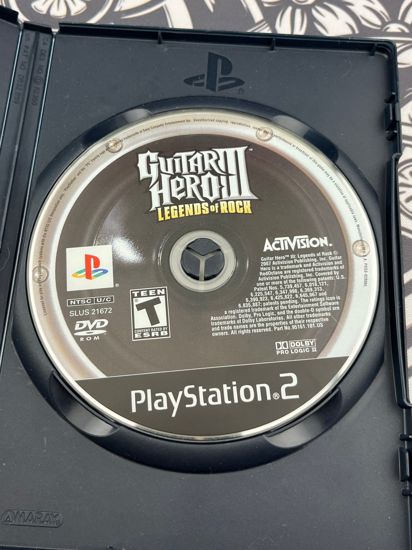 Guitar Hero Legends of Rock PS2 CIB