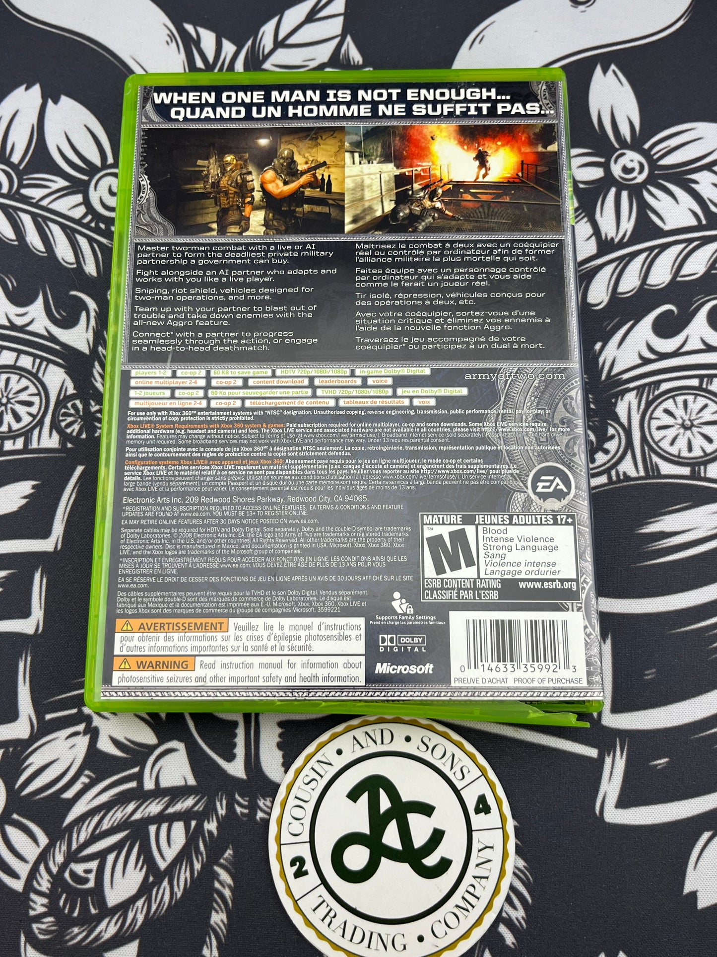 Army of Two Xbox 360 CIB