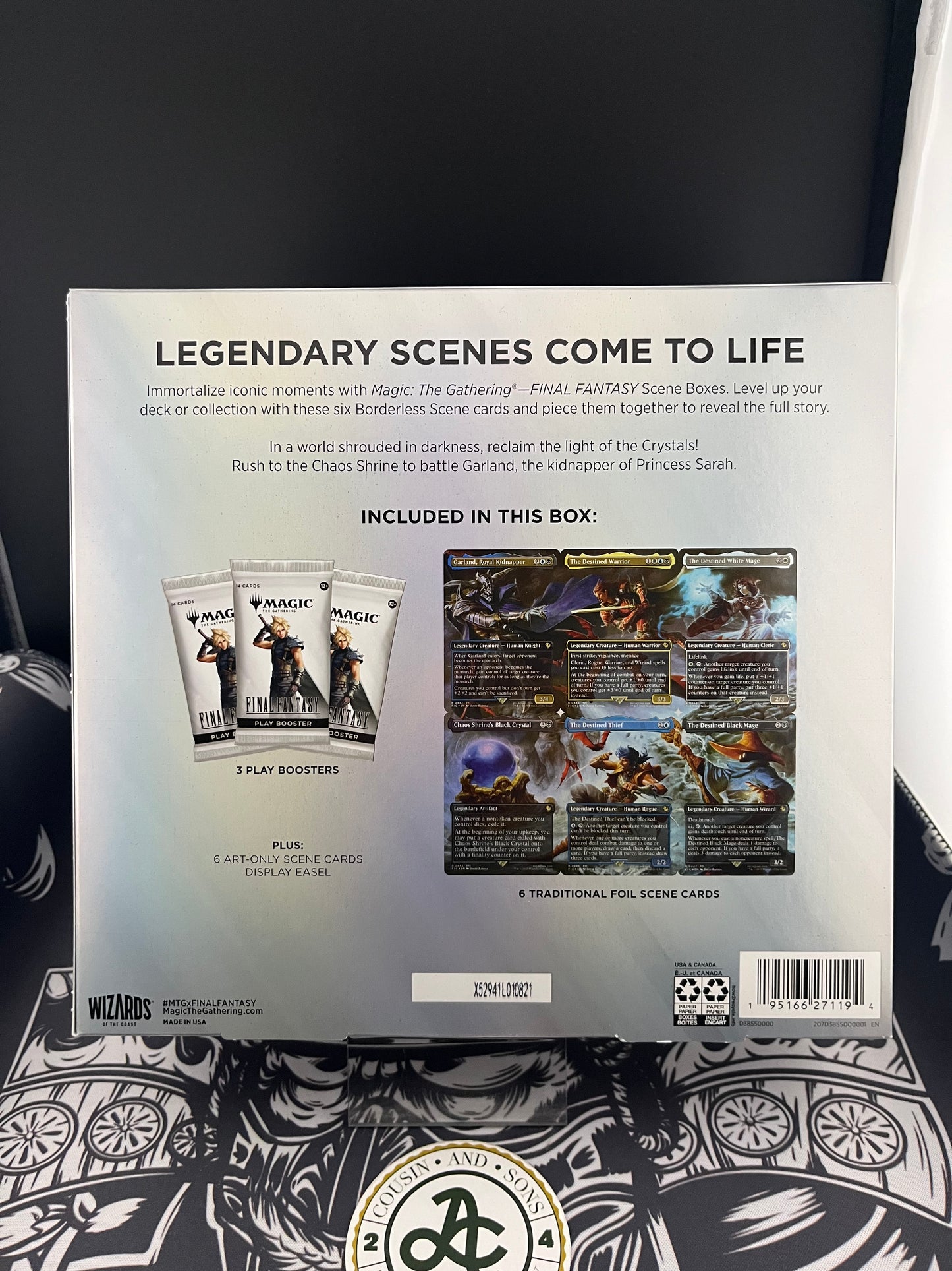 MTG Final Fantasy I Scene Box Garland at the Chaos Shrine Magic Sealed New