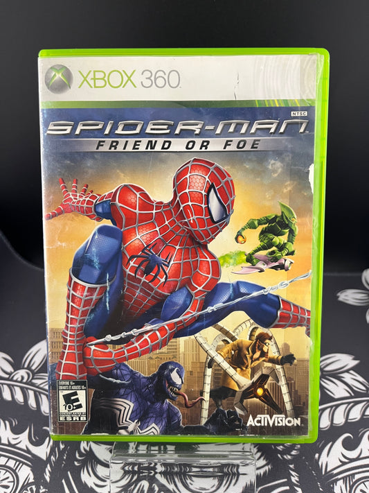 Spiderman Friend or Foe Xbox 360 CIB