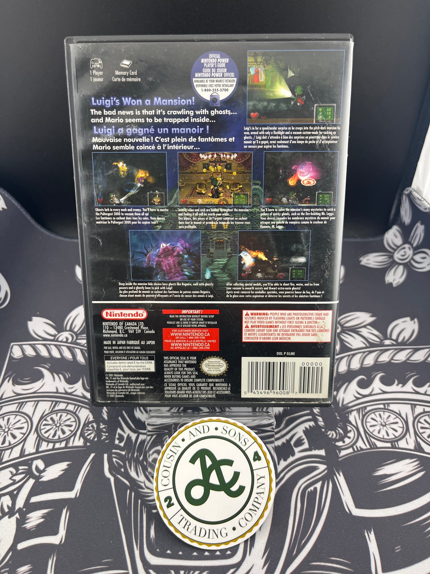 Luigi Mansion GameCube CIB