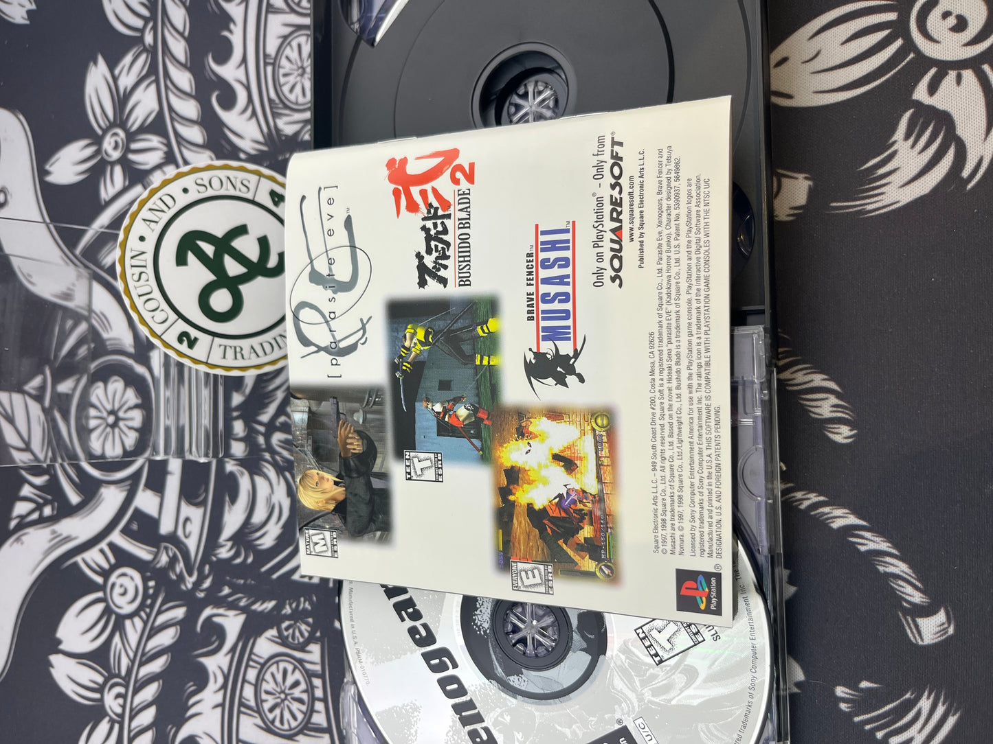 Xenogears PlayStation One PS1 CIB + Registration Card