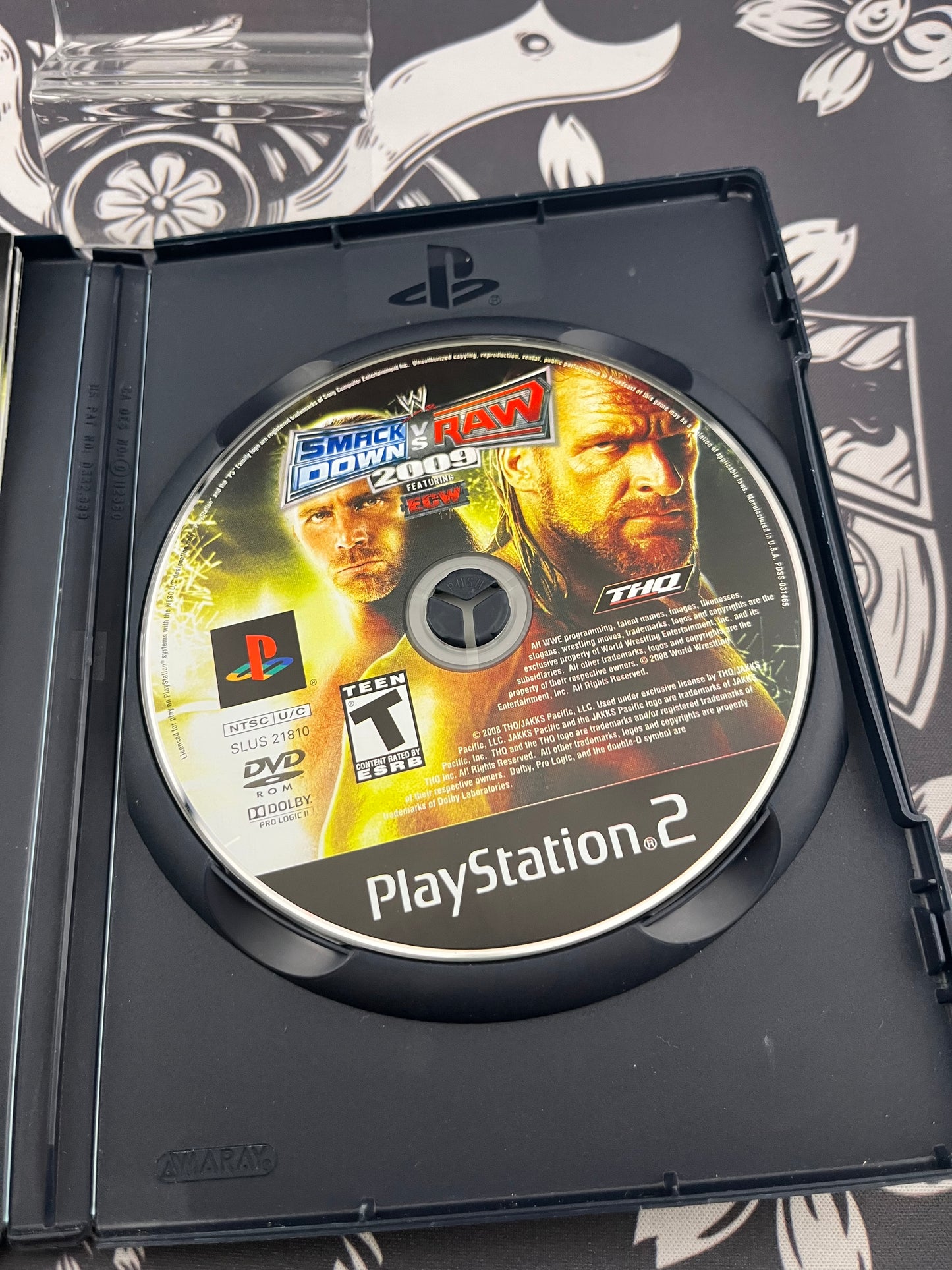 Smackdown vs Raw wwe 2009 ps2 CIB