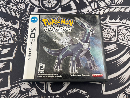 Pokémon Diamond DS Game and Case