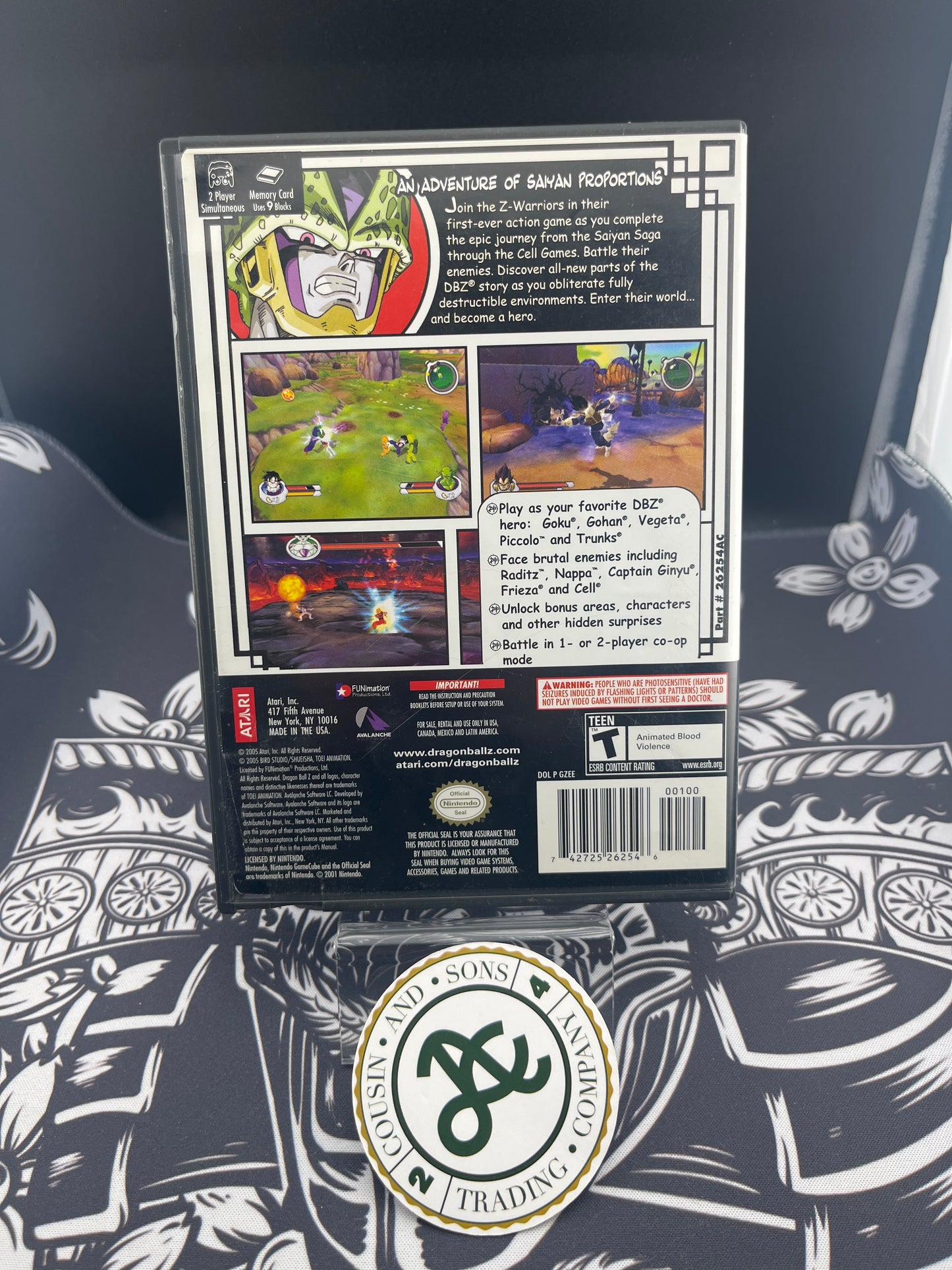 Dragonball Z Sagas GameCube CIB