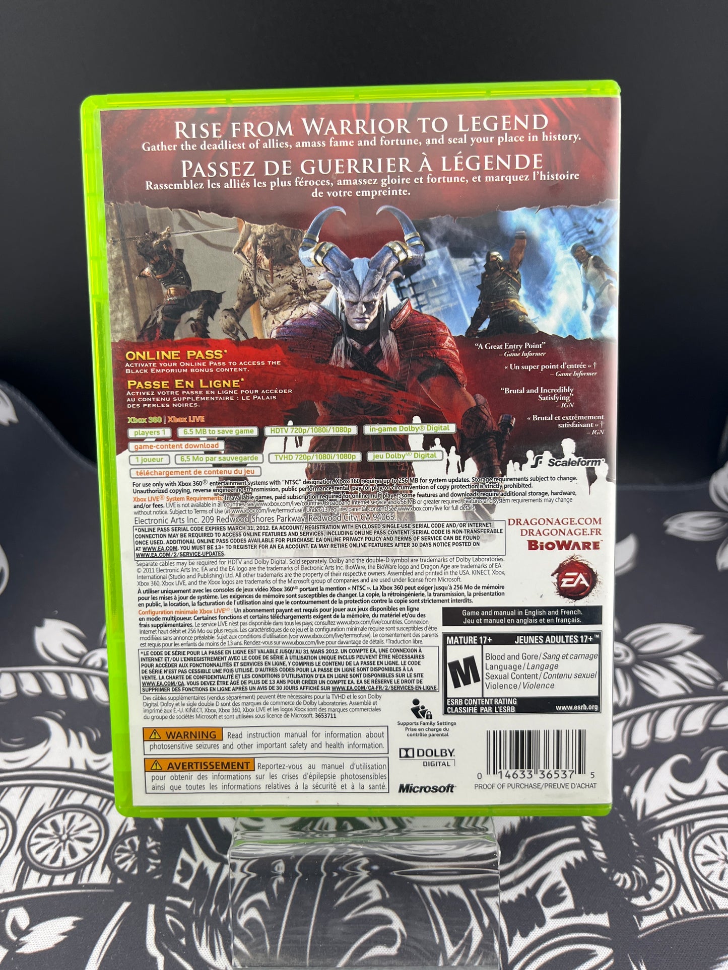 Dragon Age 2 Xbox 360 CIB
