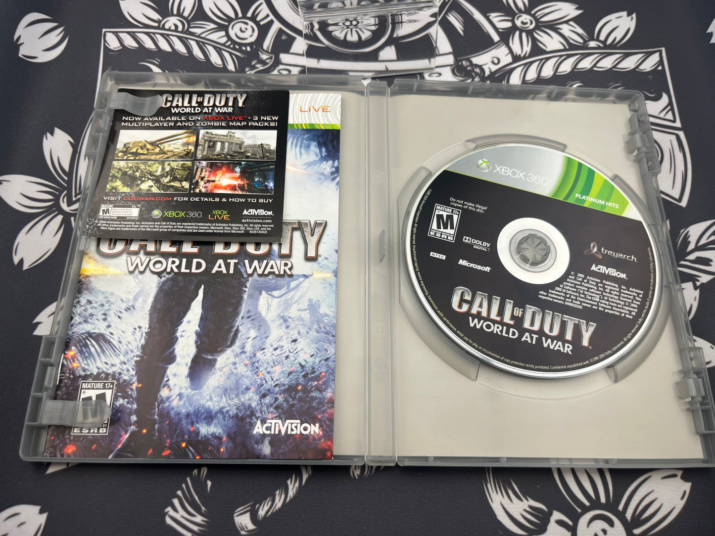 Call of Duty World at War PH Xbox 360 CIB