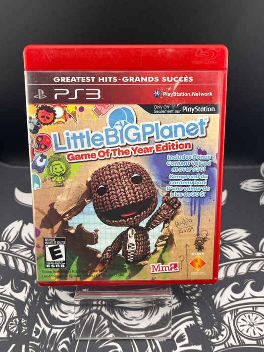 Little Big Planet Game of the Year PS3 GH CIB