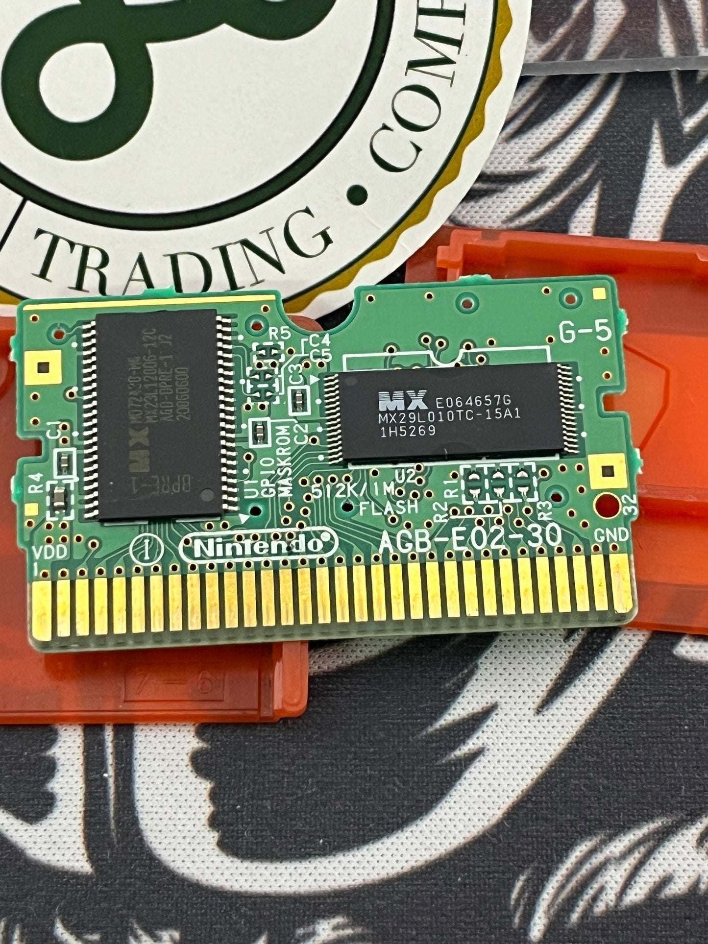 Pokémon Firered GBA Loose okay Label