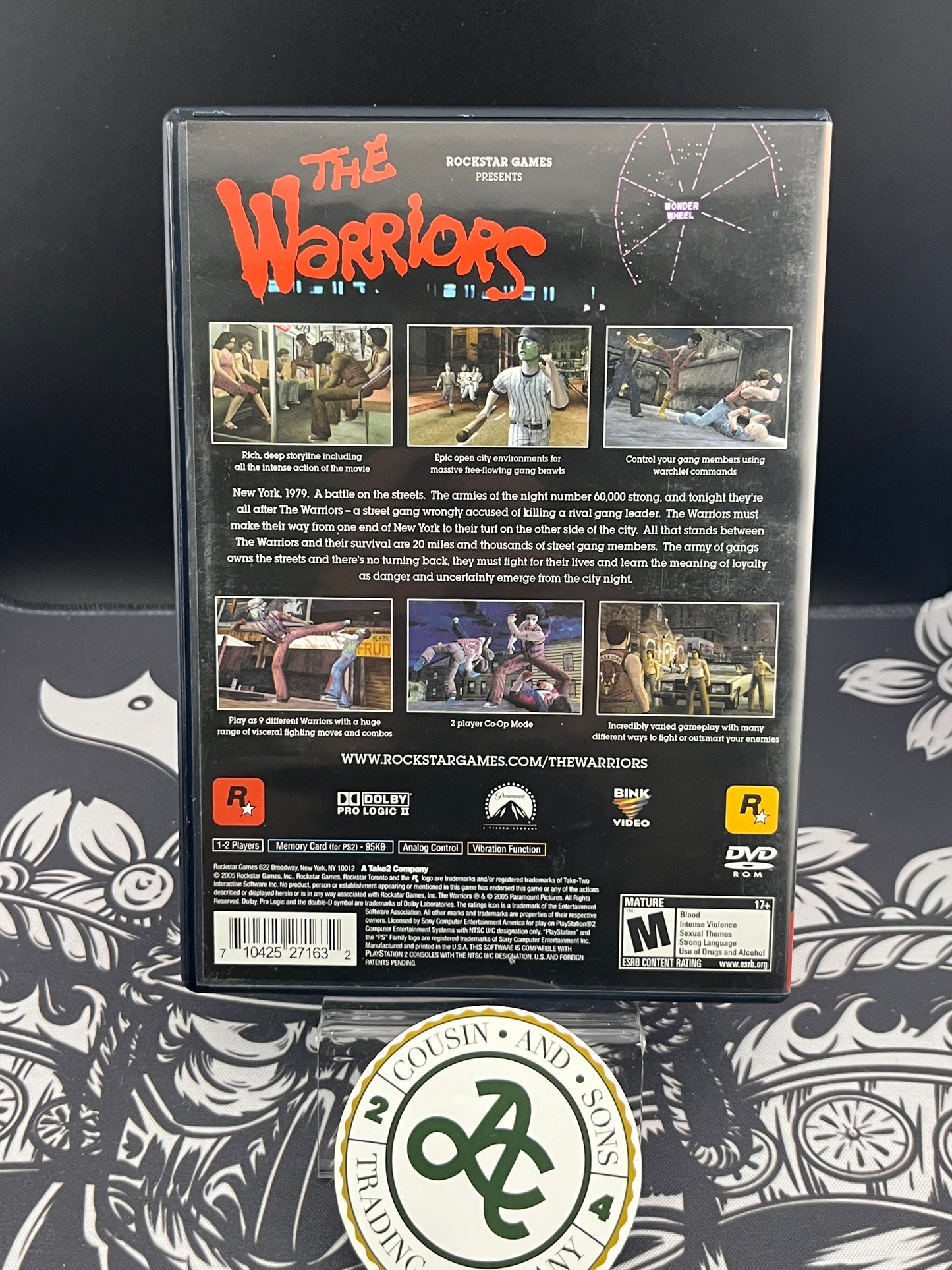 The Warriors Greatest Hits PS2 CIB