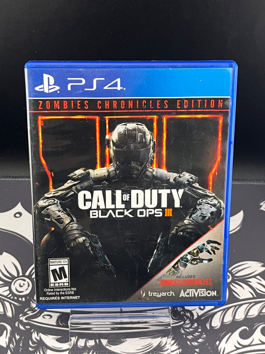 Call of Duty Black Ops 3 Zombies Chronicles Edition PS4 CIB
