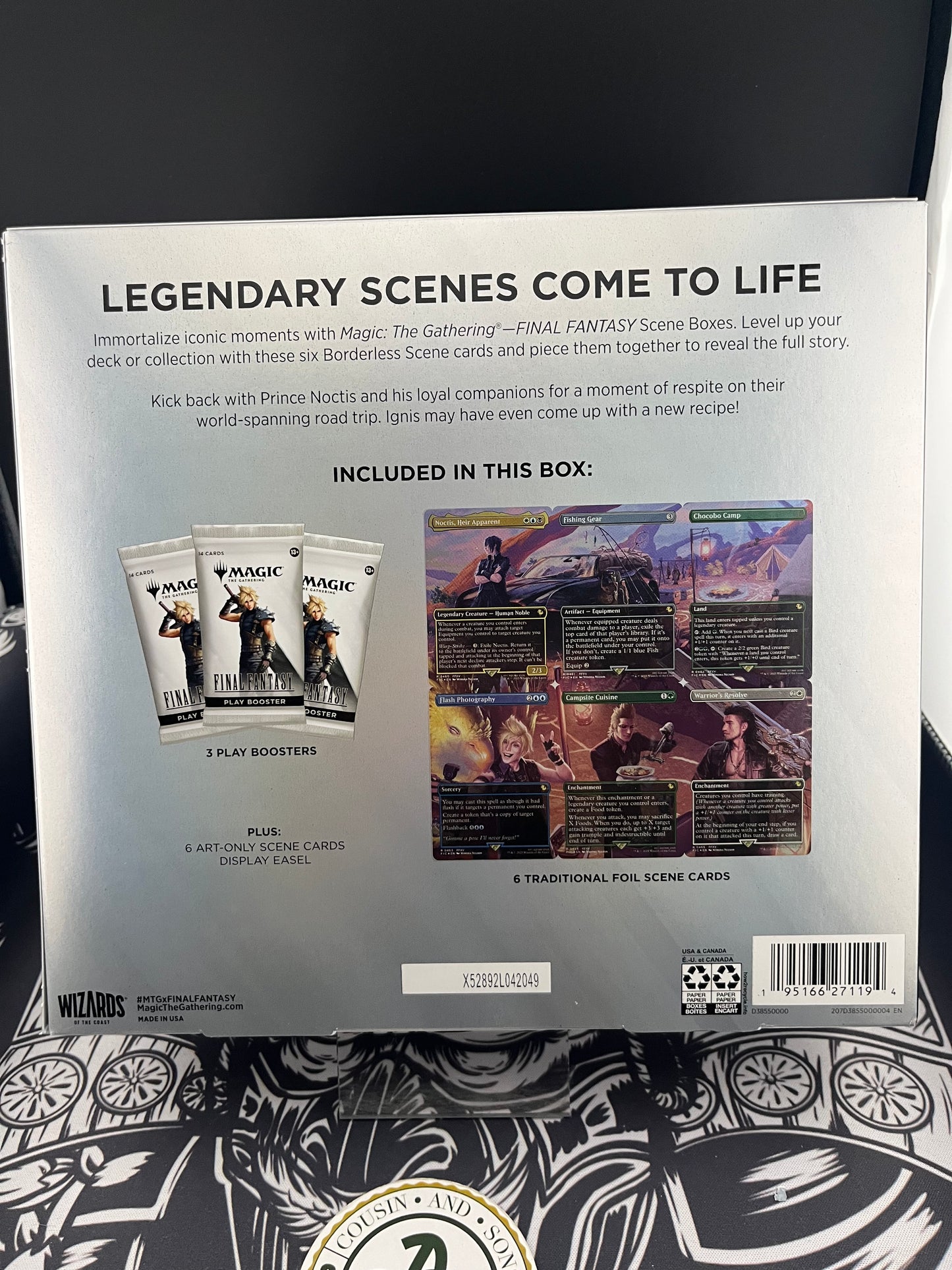 MTG Final Fantasy XV Scene Box Camp Comrades | Magic The Gathering New Sealed