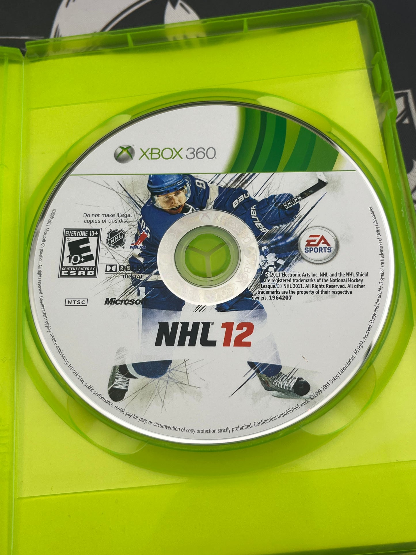 NHL 12 Xbox 360 CIB