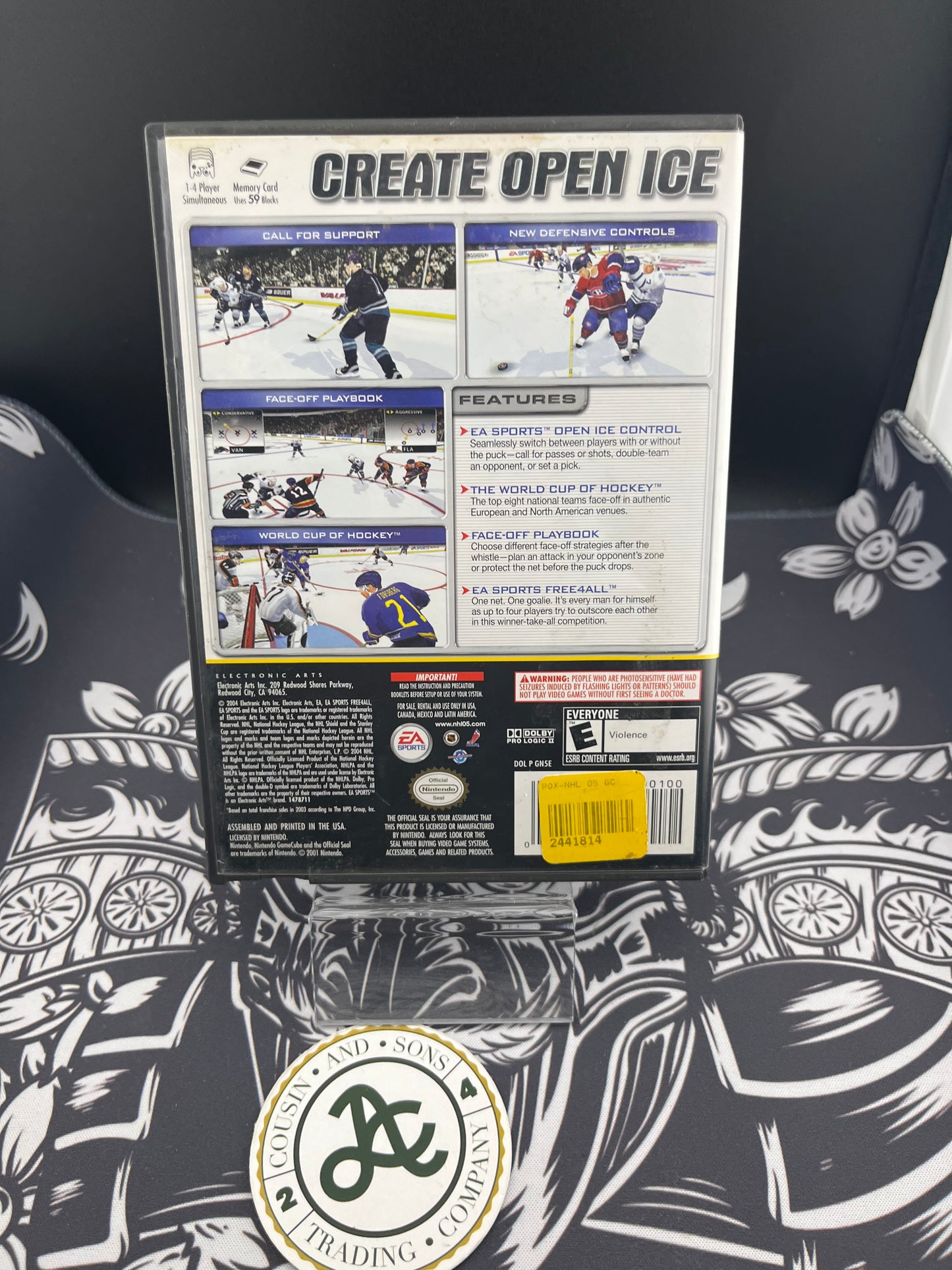 NHL 2005 GameCube No Manual