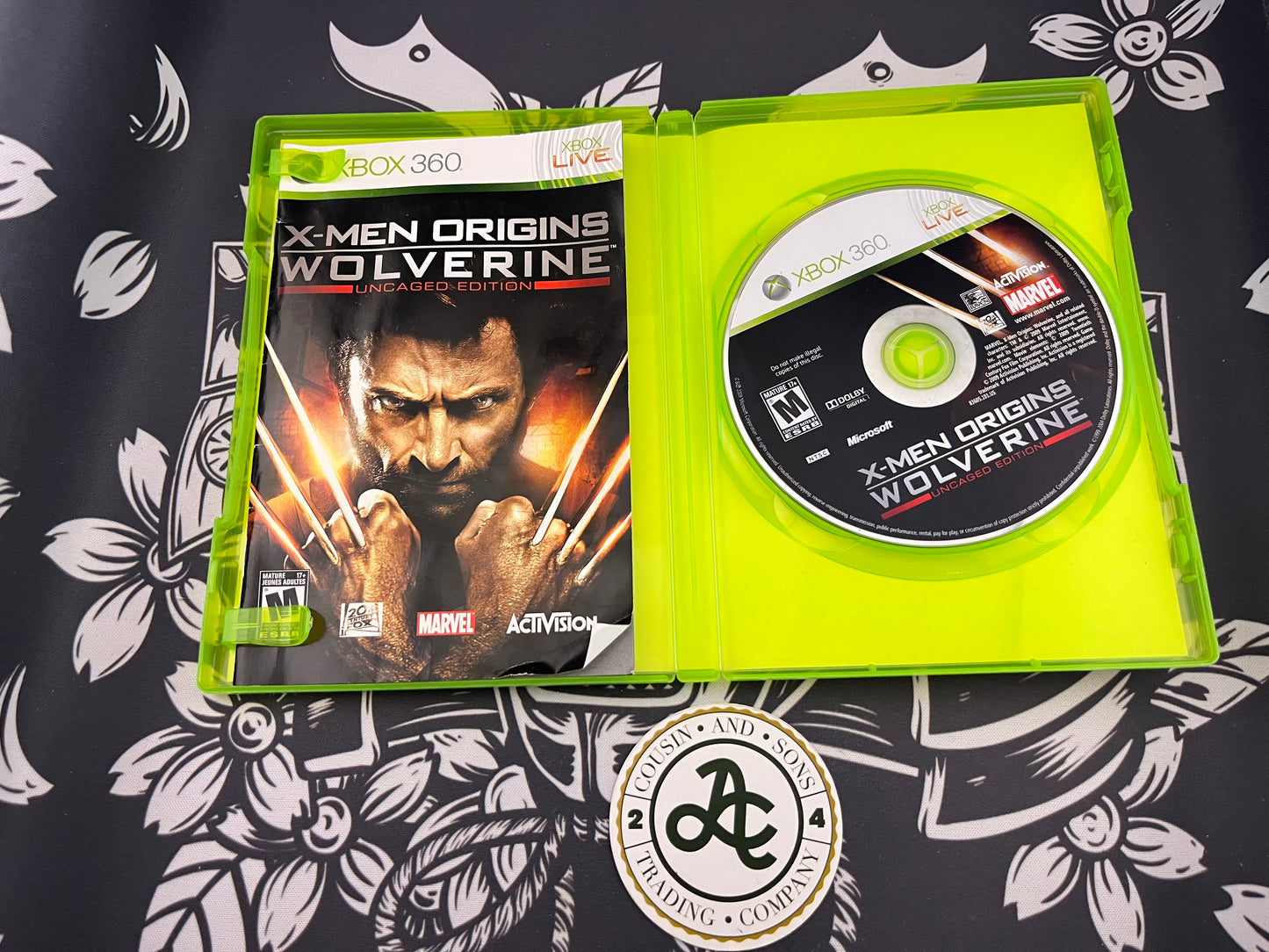 X Men Origins Wolverine Xbox 360 CIB