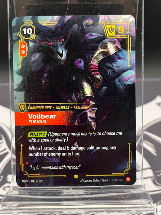Volibear Furious LOL RiftBound 041a/298