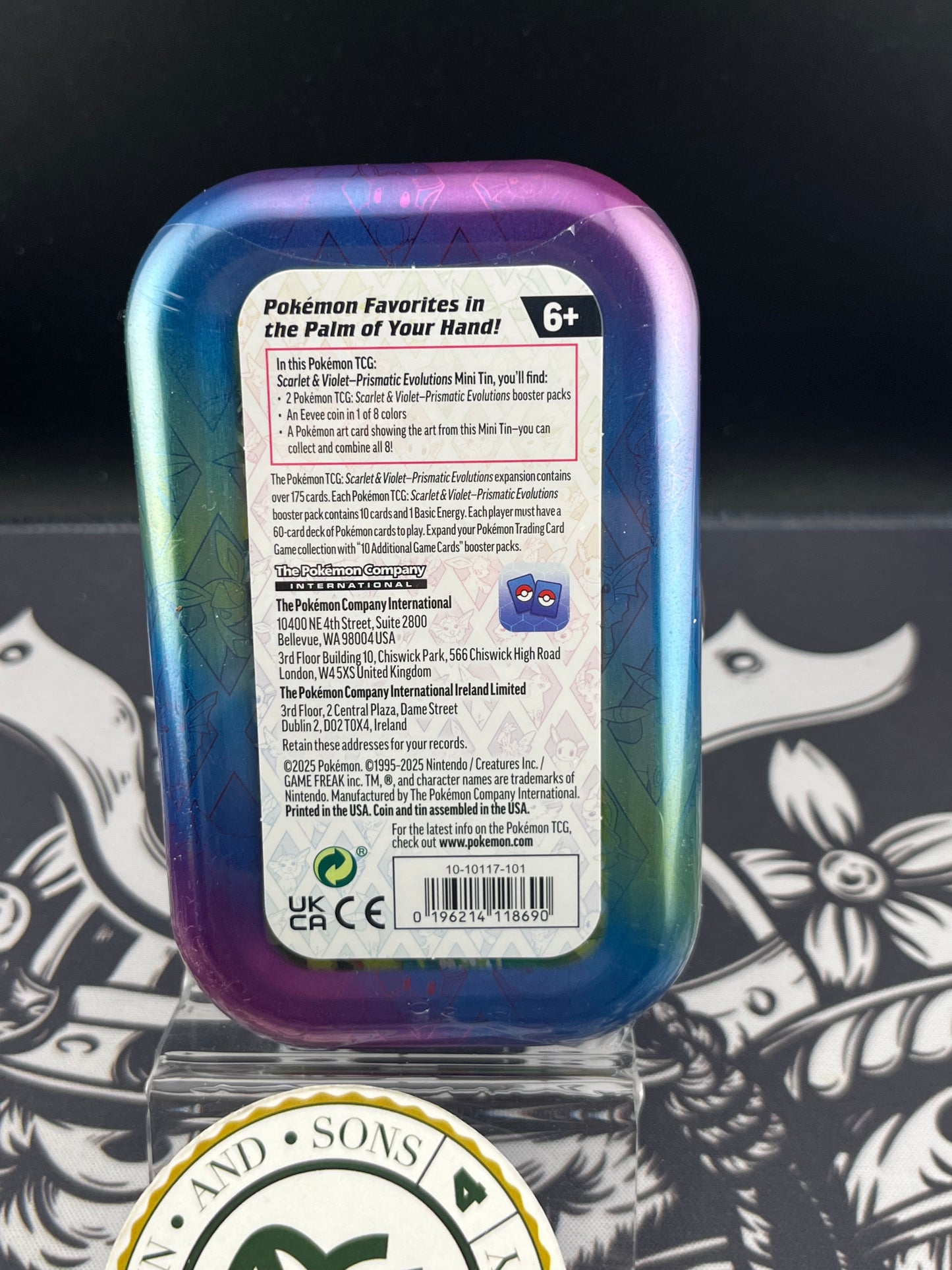 Prismatic Evolution Mini Tin - Jolteon